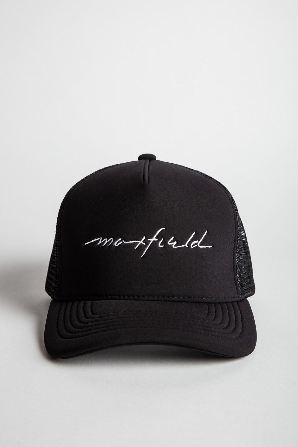 MAXFIELD PRIVATE COLLECTION | MAXFIELD LOGO TRUCKER HAT