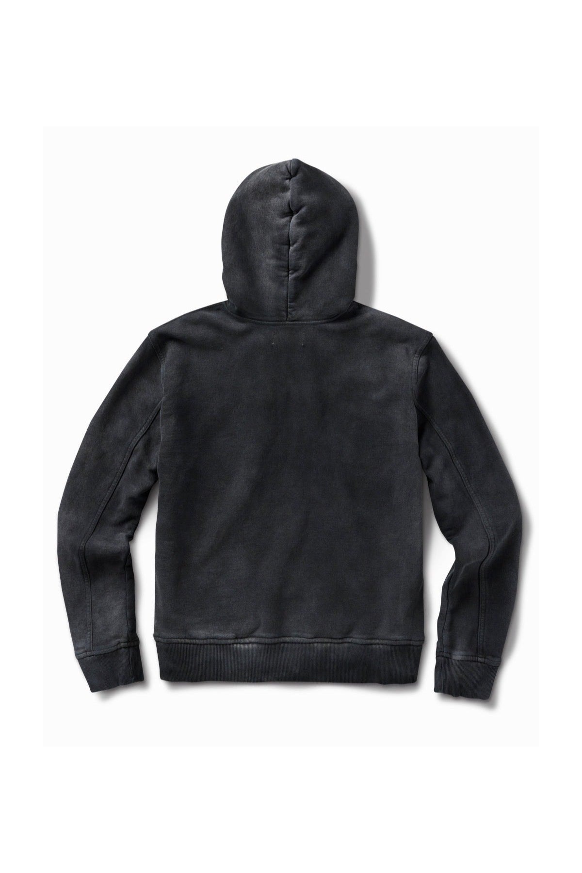 Schaeffer's Garment Hotel | 20 Oz French Terry Worn & Bleached Black Hoodie