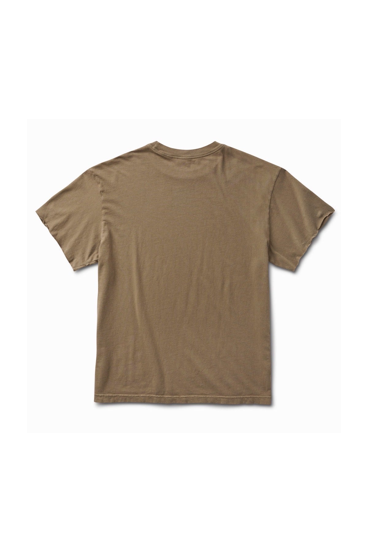 Schaeffer's Garment Hotel | Sahara Tan Cycle Raw Edge Sleeve Tee