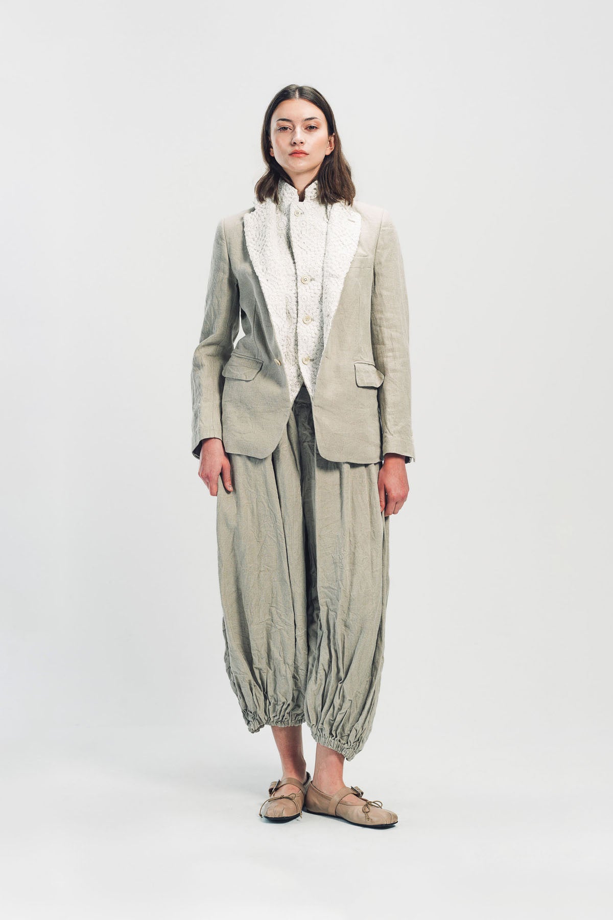 COMME DES GARCONS | HERRINGBONE BALLOON PANTS