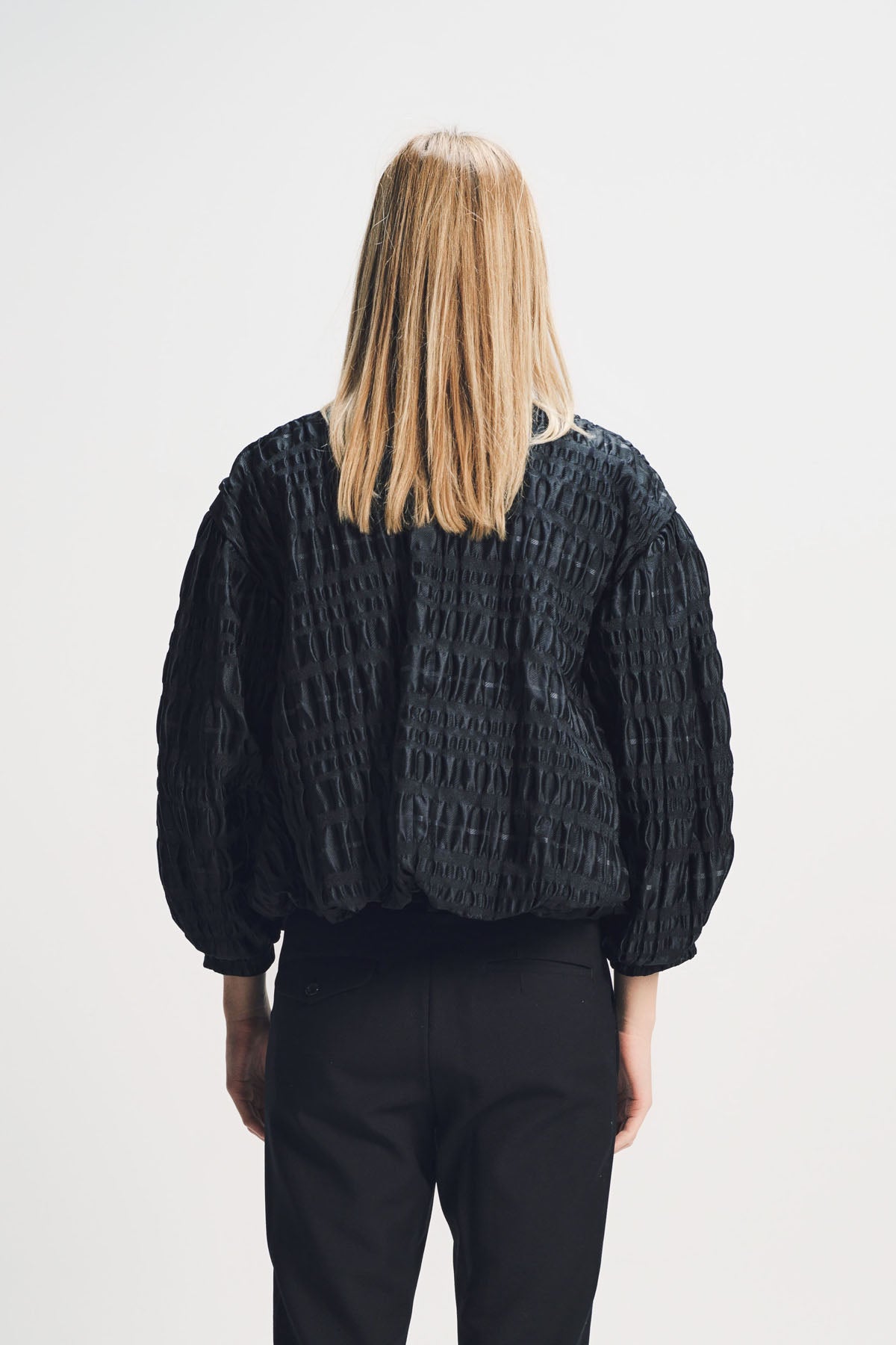 Noir Kei Ninomiya | Woven Jacquard Bomber