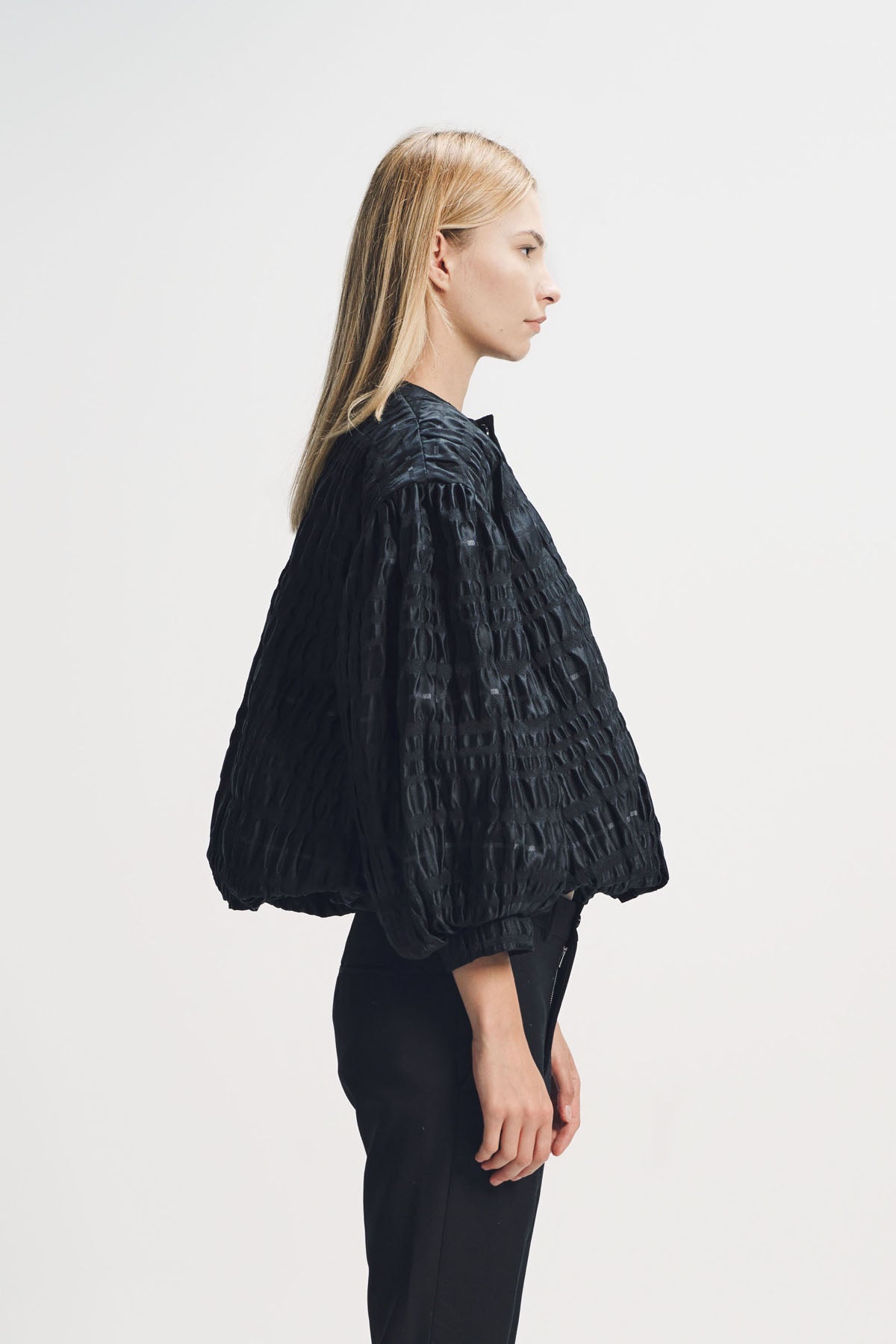 Noir Kei Ninomiya | Woven Jacquard Bomber