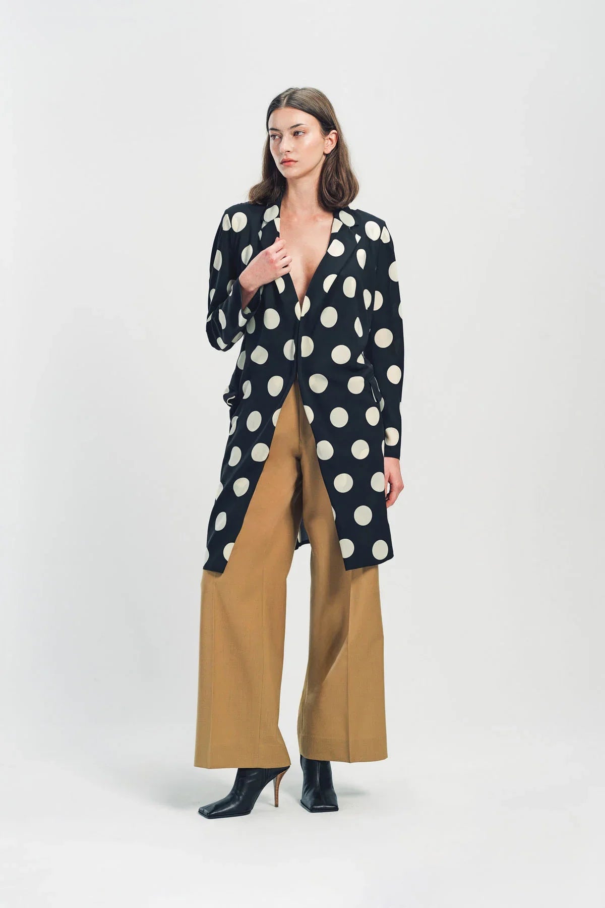 JUNYA WATANABE | POLKA DOT GEORGETTE COAT