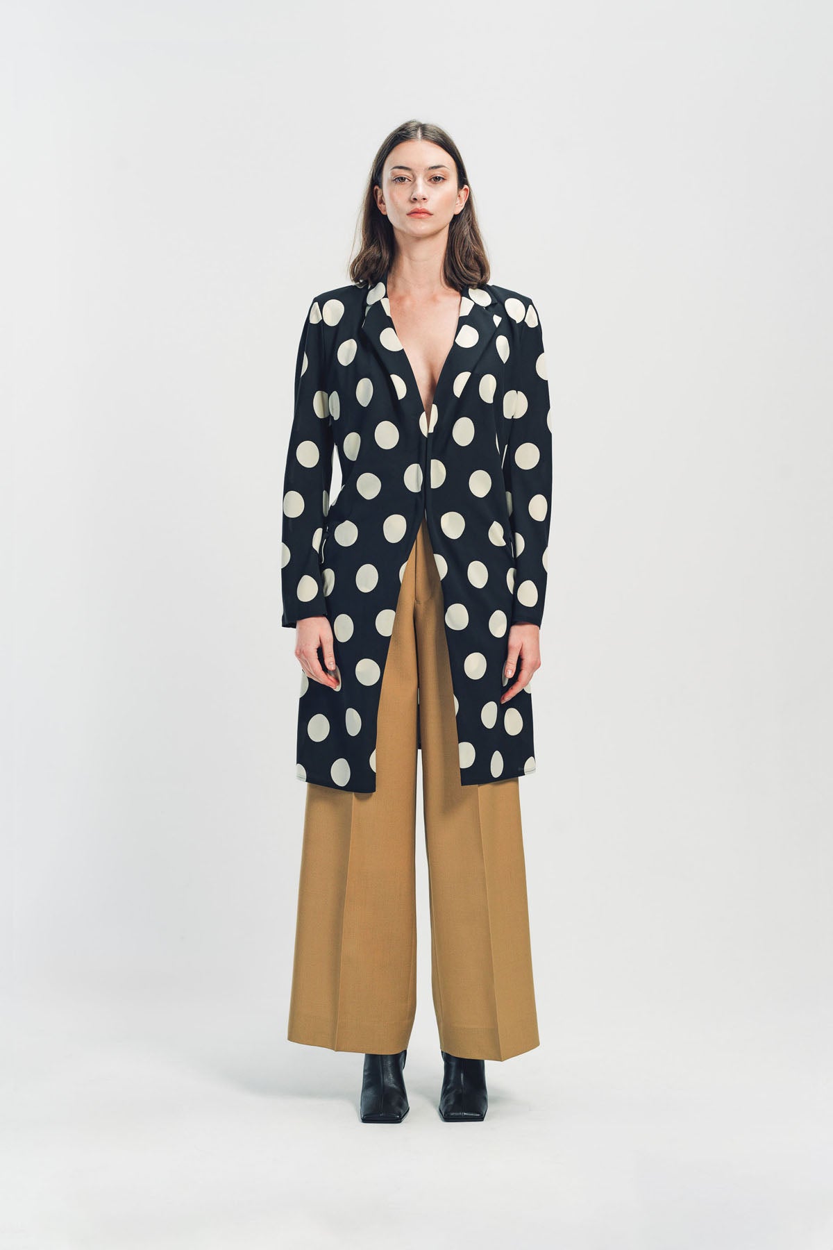JUNYA WATANABE | POLKA DOT GEORGETTE COAT