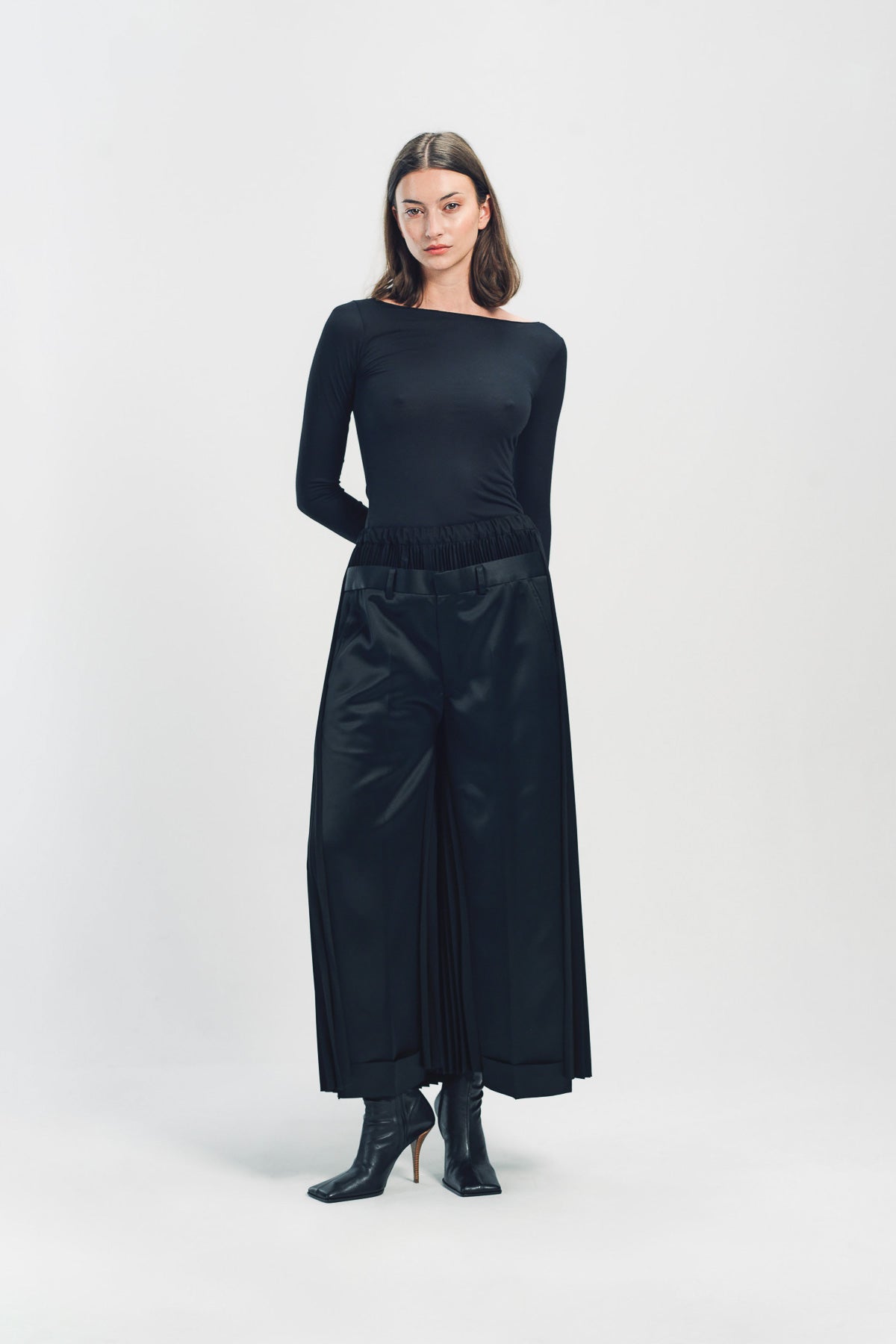 JUNYA WATANABE ペンギンパンツ JUNYA WATANABE | GROSGRAIN TAFFETA PANTS