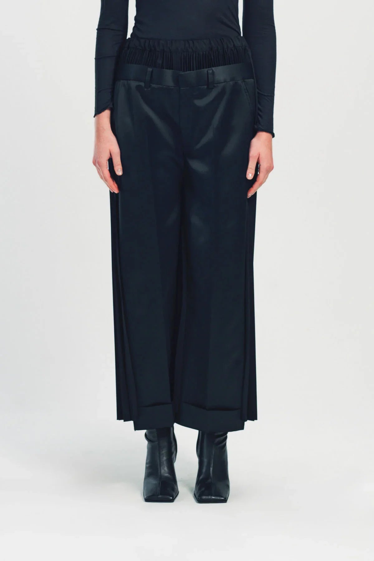 JUNYA WATANABE | GROSGRAIN TAFFETA PANTS