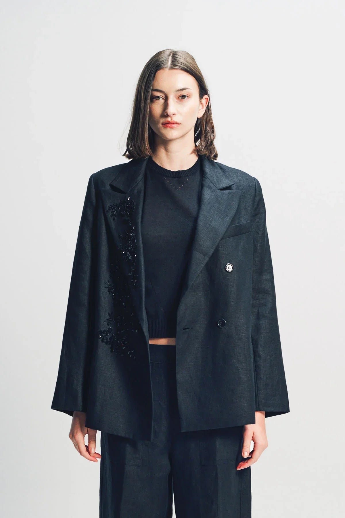 LIBERTINE | ‘ANTIBES NIGHT’ EMBELLISHED DOUBLE BREASTED JACKET