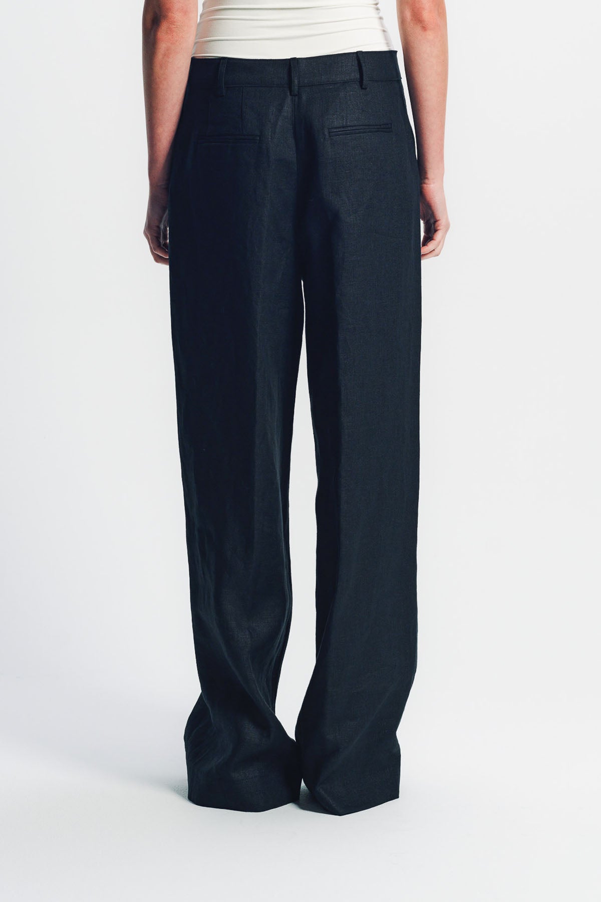 LIBERTINE | ‘HEAVY LINEN’ SAILOR PANTS