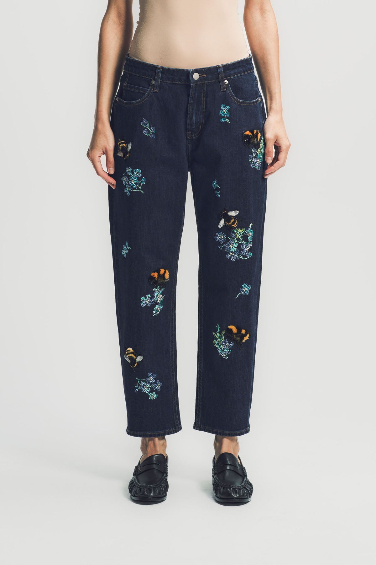 LIBERTINE | ‘BUSY GARDEN’ BOYFRIEND JEANS