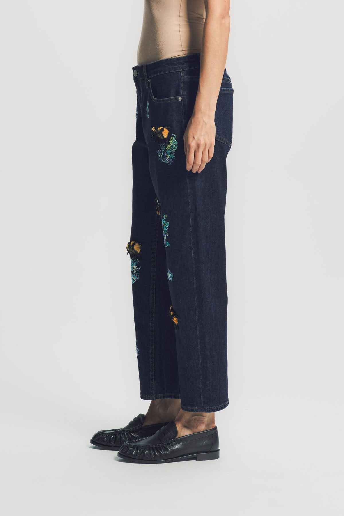 LIBERTINE | ‘BUSY GARDEN’ BOYFRIEND JEANS