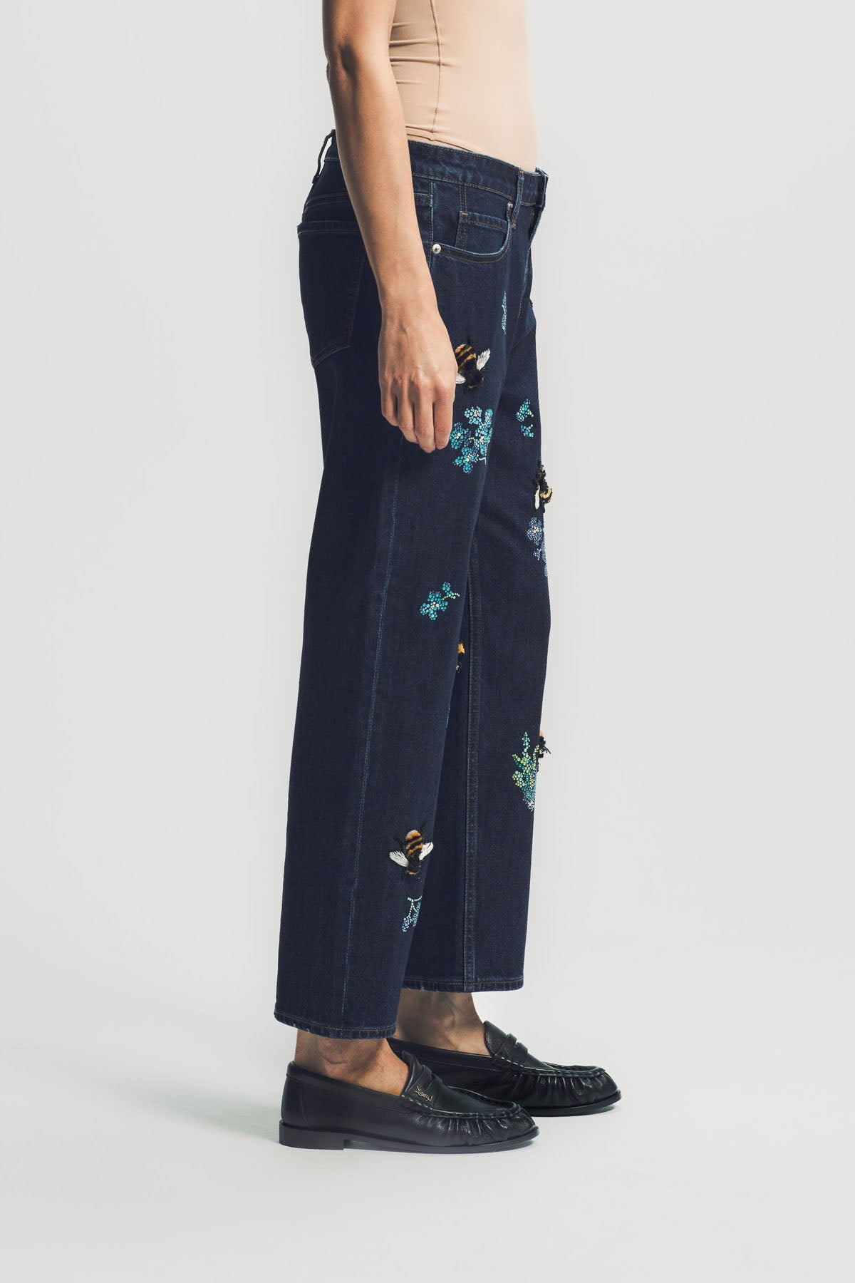 LIBERTINE | ‘BUSY GARDEN’ BOYFRIEND JEANS