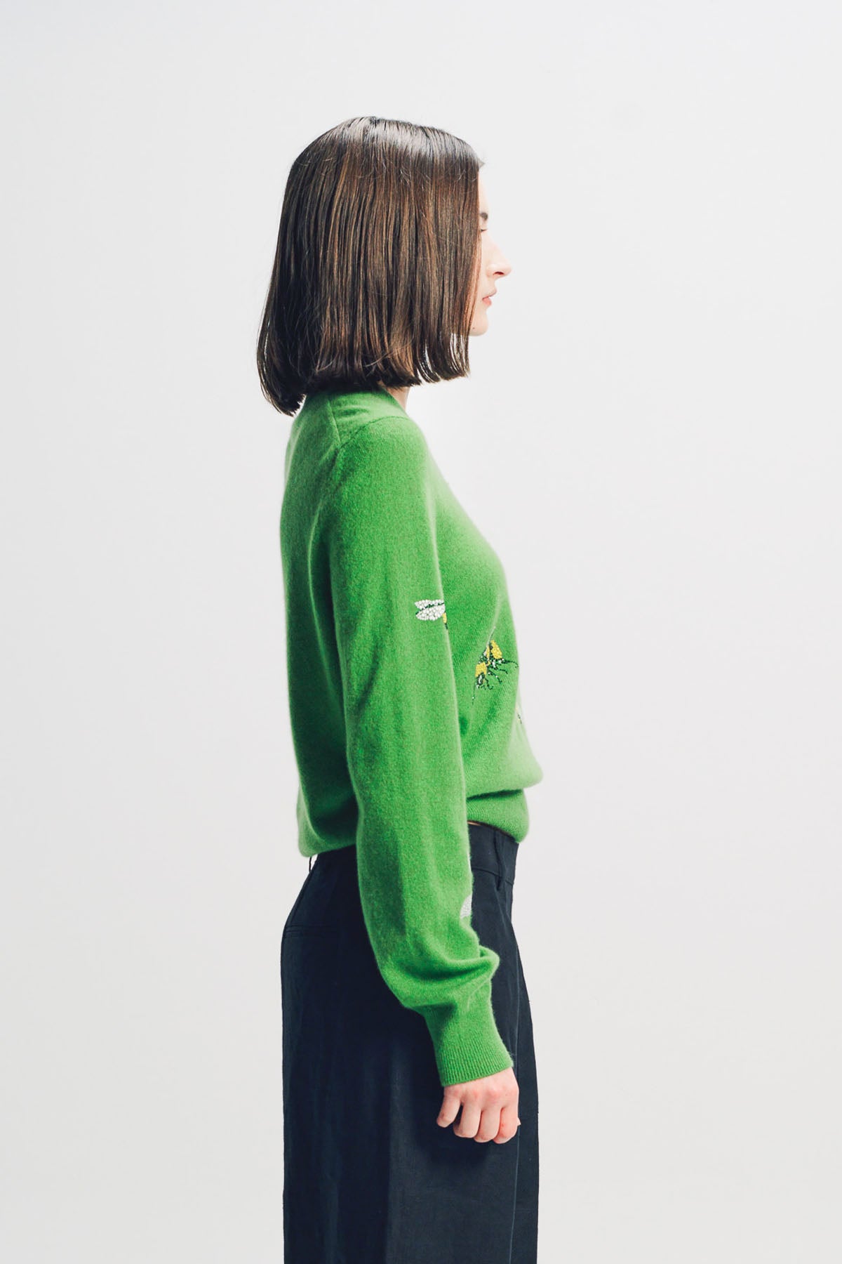LIBERTINE | ‘BUZZ OFF’ SHRUNKEN PULLOVER SWEATER