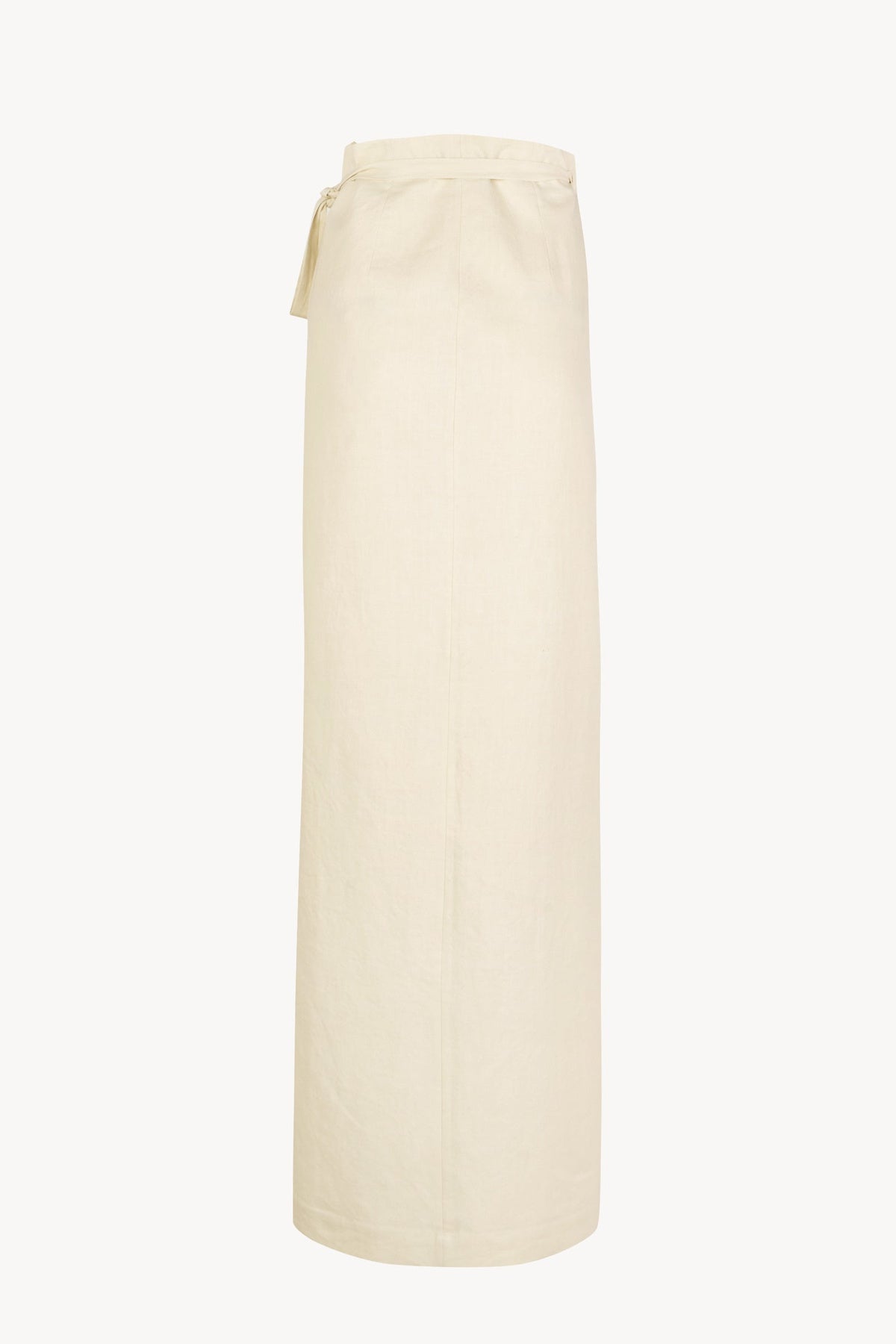 Cortana | Noa, Ivory Linen and Cotton Pareo Skirt