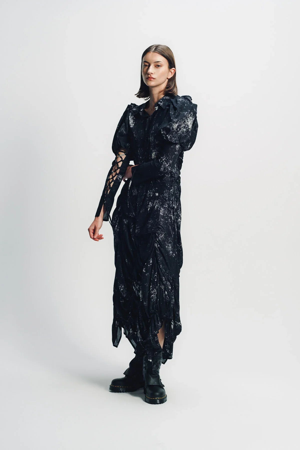 LIMI FEU | GALAXY GATHER DRESS