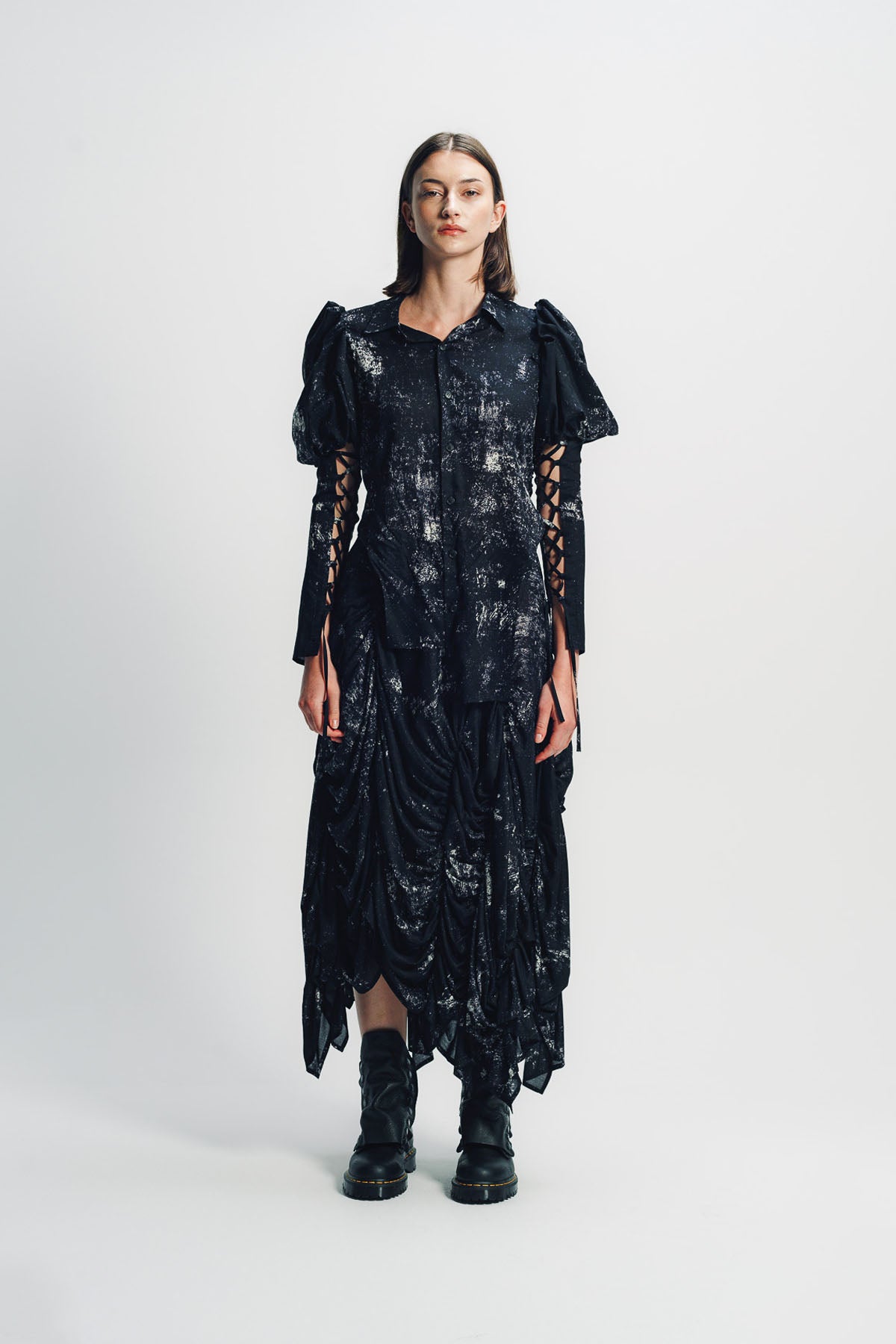 LIMI FEU | GALAXY GATHER DRESS