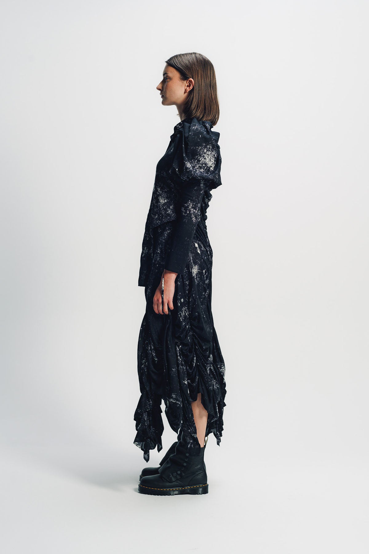 LIMI FEU | GALAXY GATHER DRESS