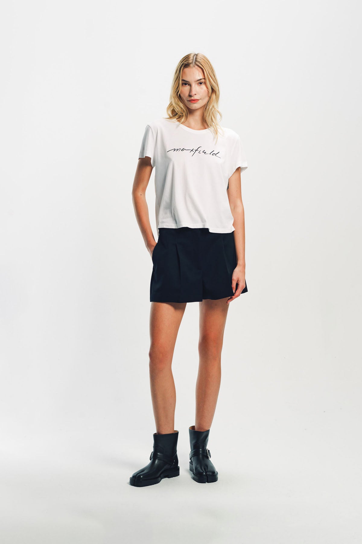 MAXFIELD PRIVATE COLLECTION | WOMEN'S MAXFIELD SHORT SLEEVE TEE