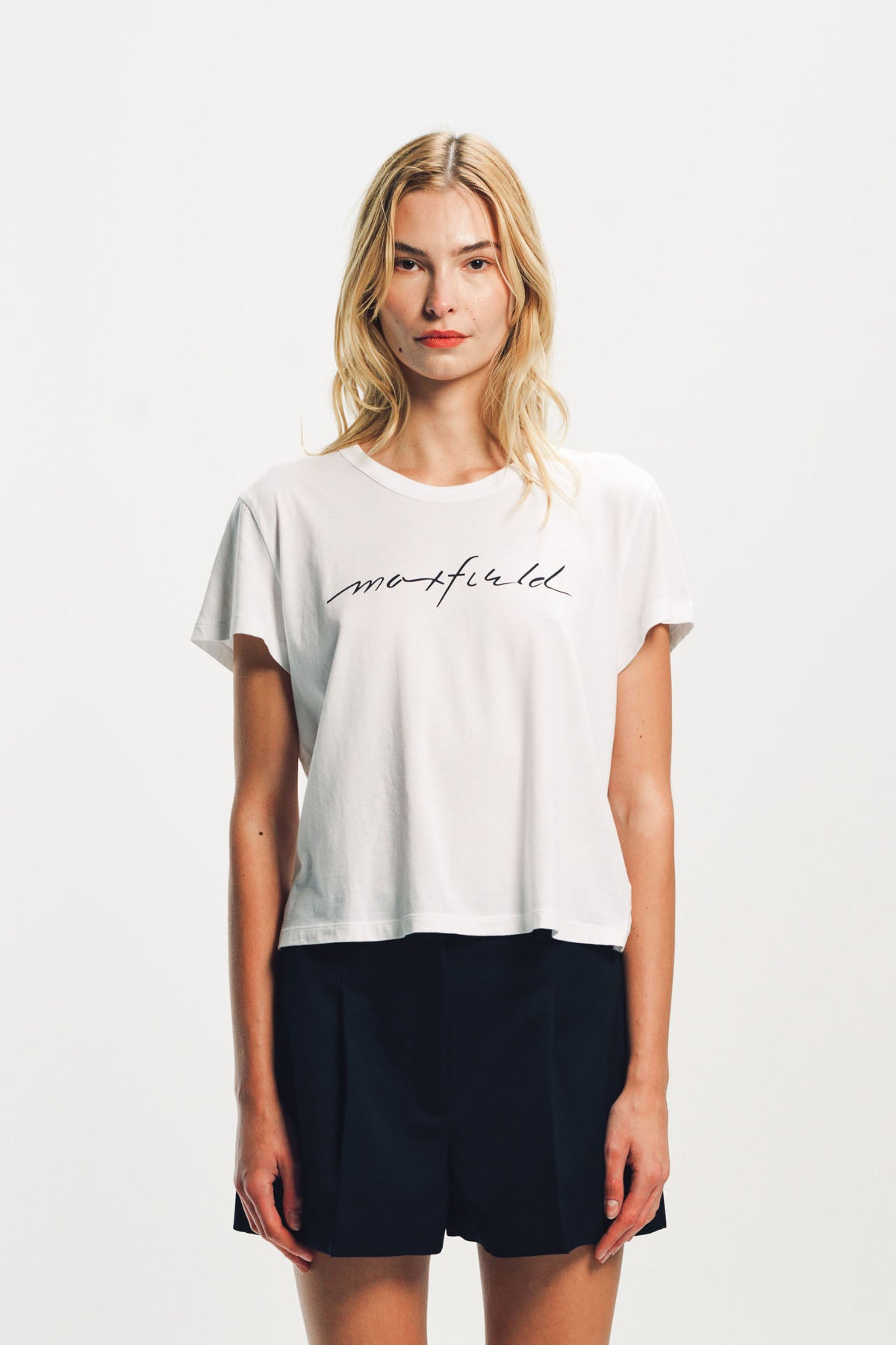 MAXFIELD PRIVATE COLLECTION | WOMEN'S MAXFIELD SHORT SLEEVE TEE