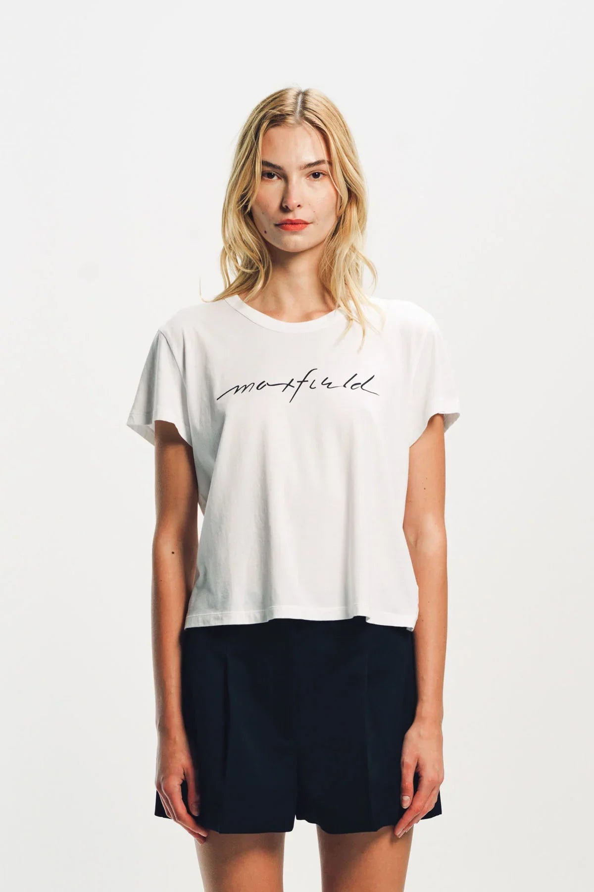 MAXFIELD PRIVATE COLLECTION | WOMEN'S MAXFIELD SHORT SLEEVE TEE