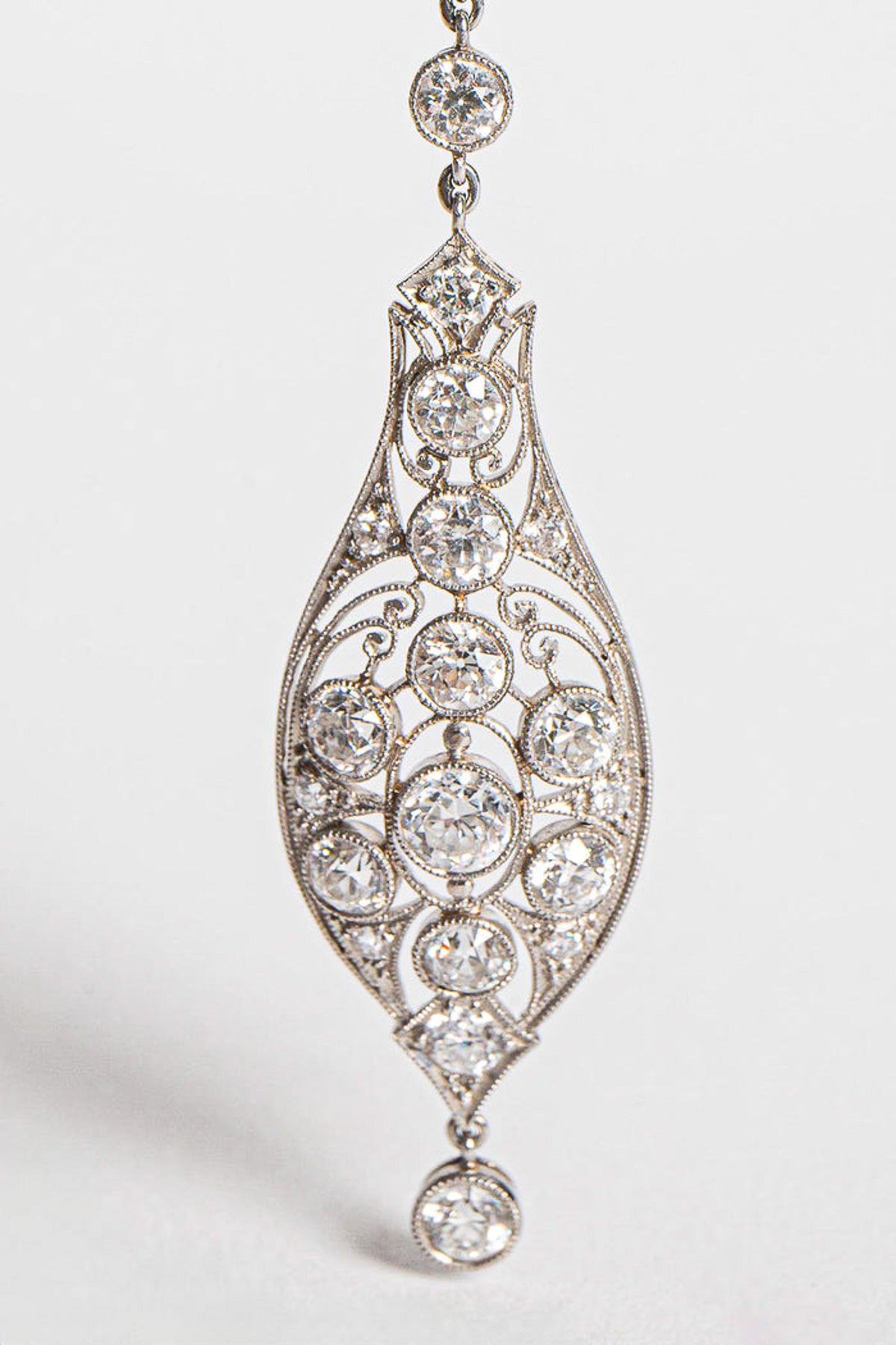 MAXFIELD PRIVATE COLLECTION | VINTAGE EDWARDIAN DIAMOND NECKLACE