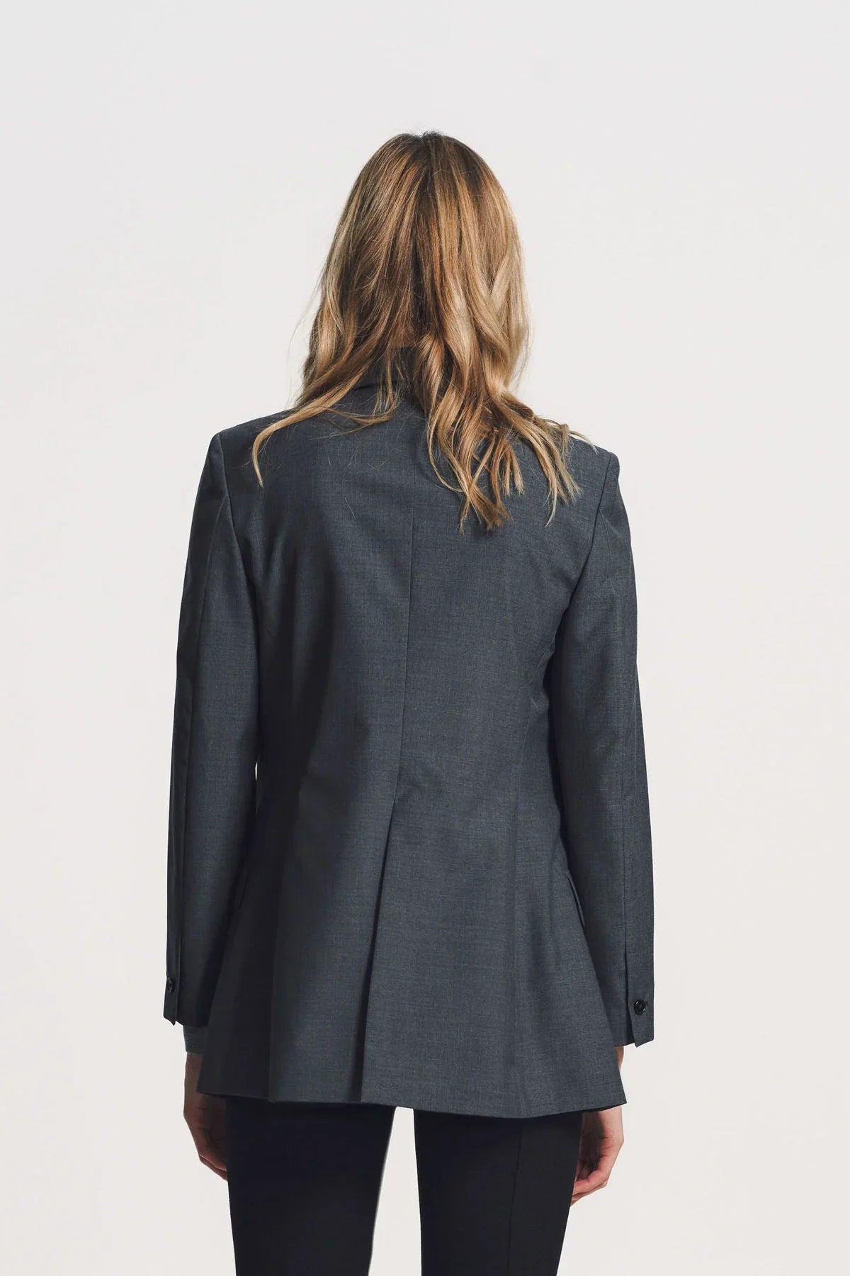 JIL SANDER | WOOL POPLIN TAILORED JACKET