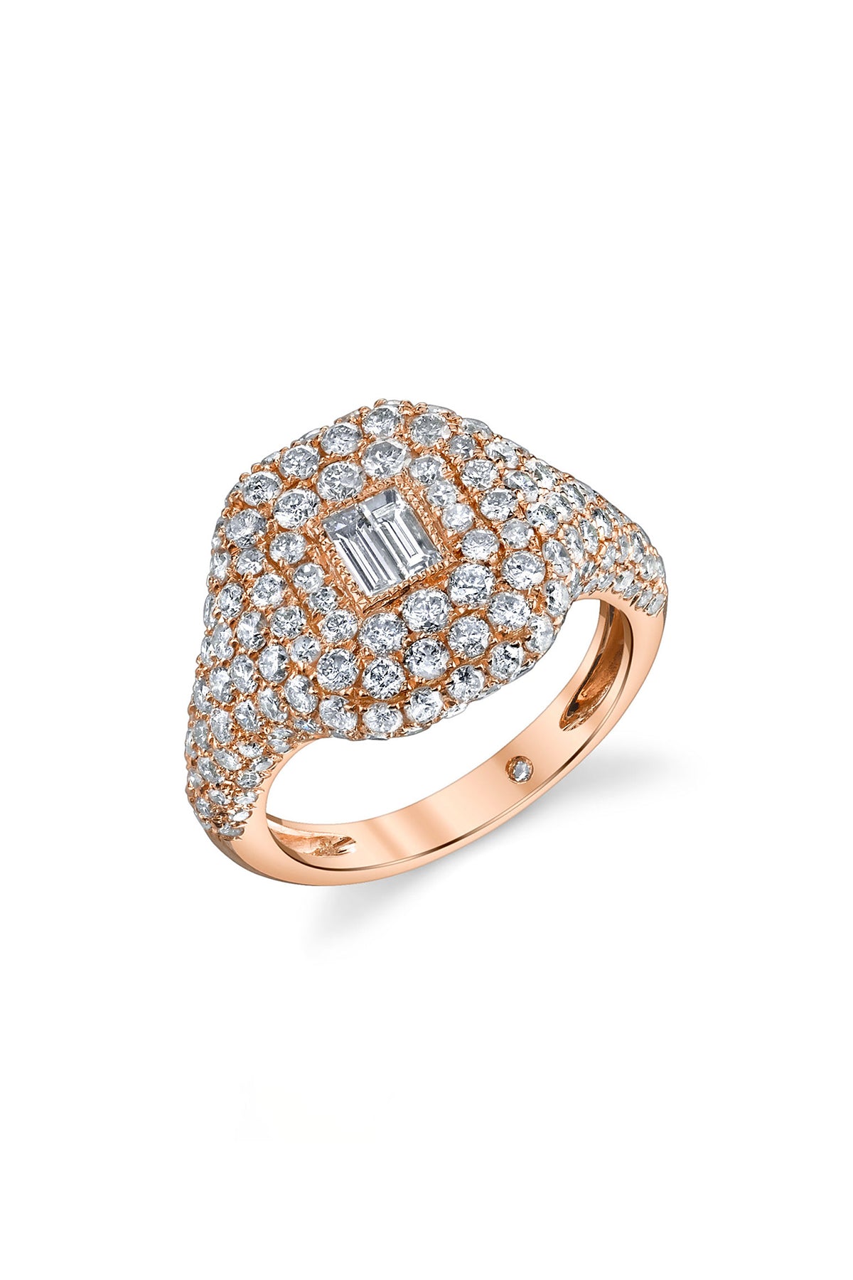 Shay | Pave Diamond Essential Pinky Ring