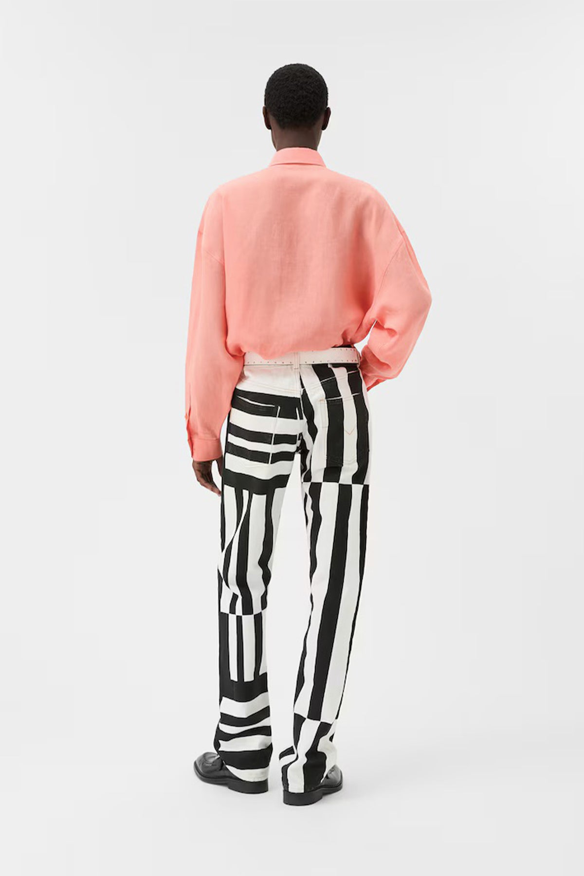 VERSACE | Printed Straight Leg Jeans