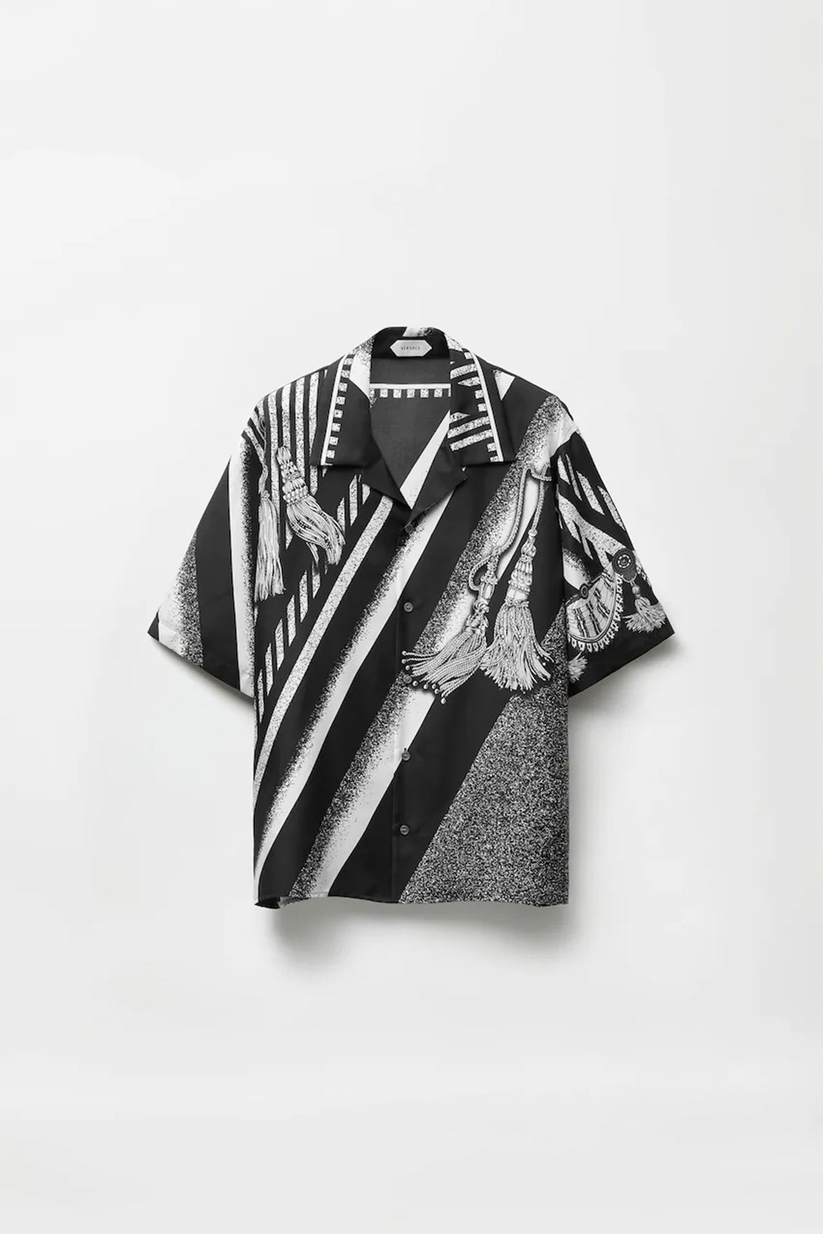 Versace | Printed Silk Twill Shirt