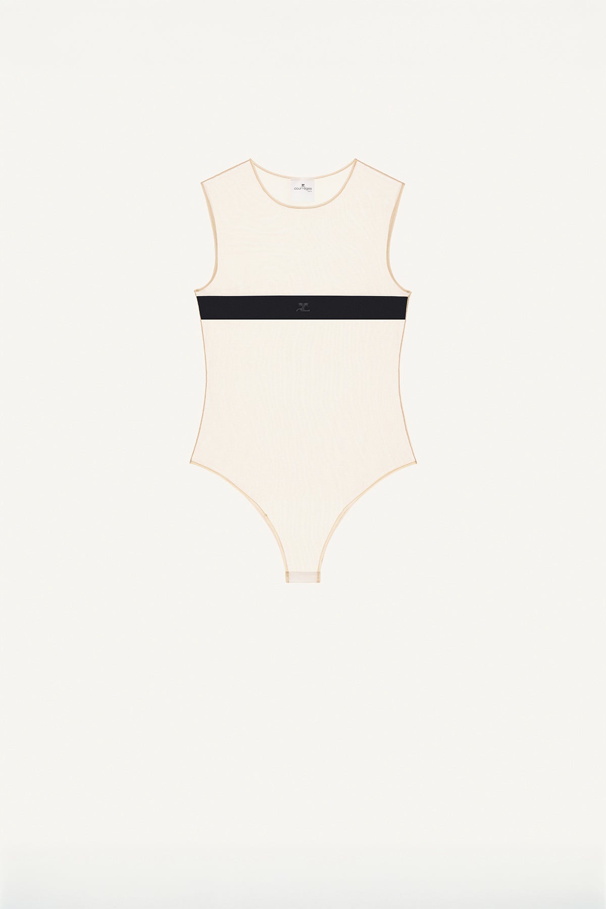 COURRÈGES | Strap Illusion Bodysuit
