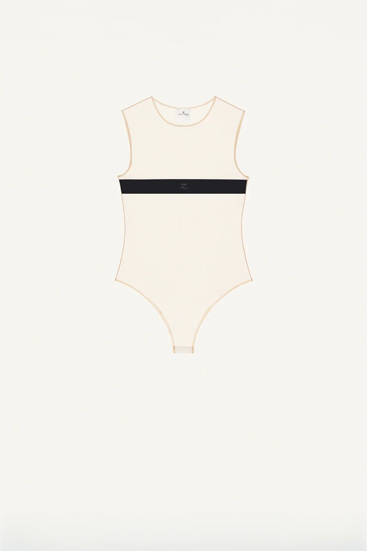 COURRÈGES | Strap Illusion Bodysuit