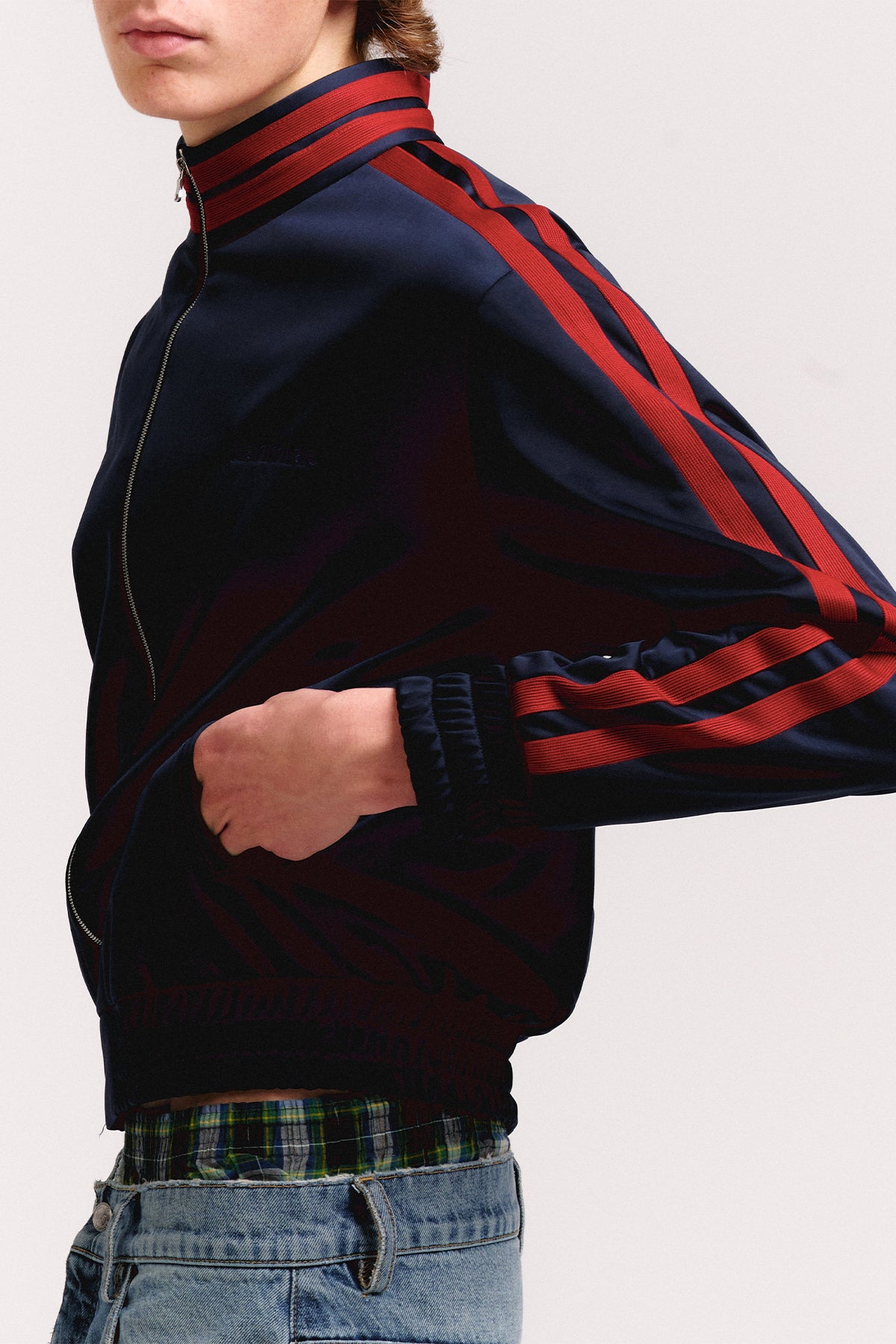 NAHMIAS | Knit Stripe Track Jacket