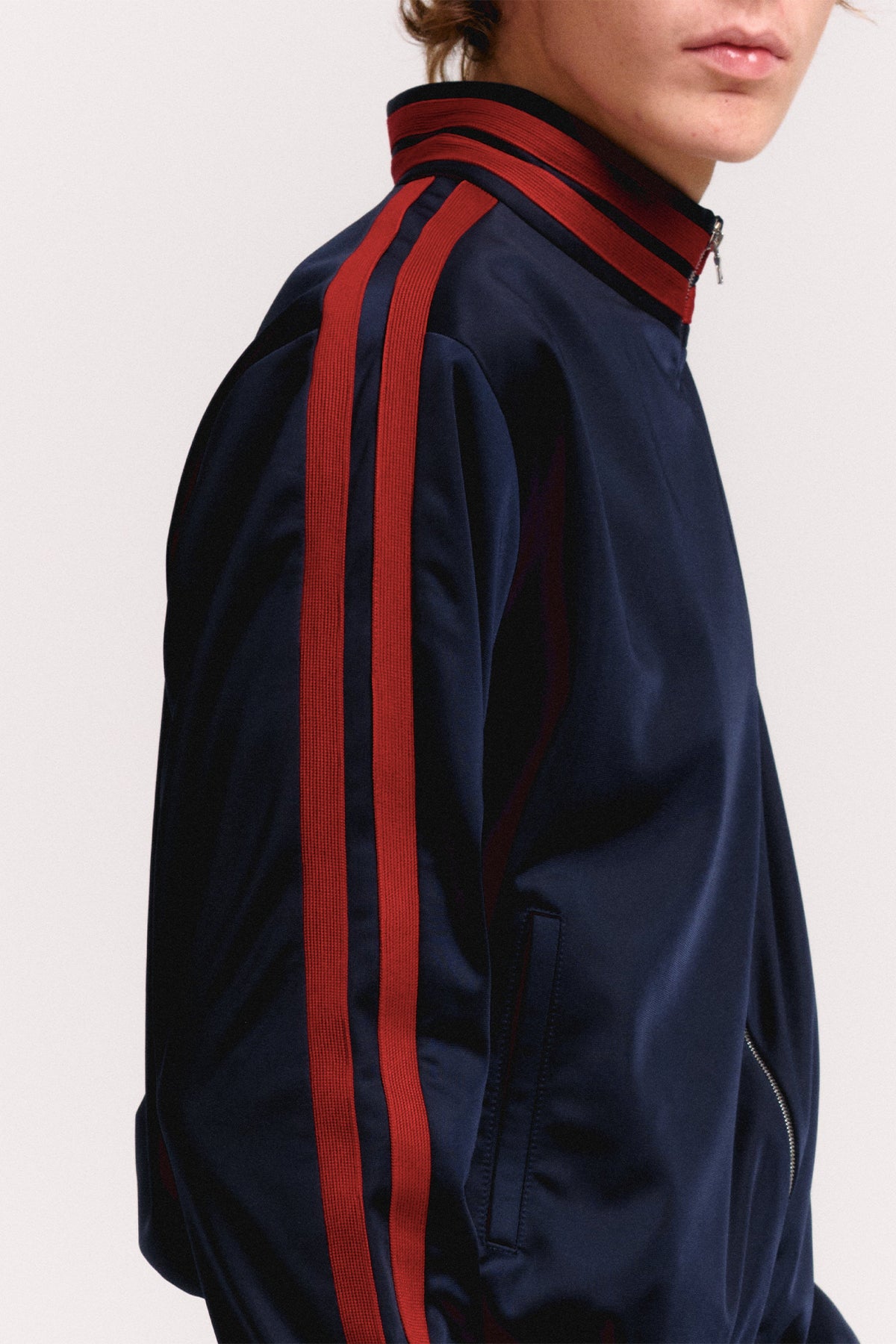 NAHMIAS | Knit Stripe Track Jacket
