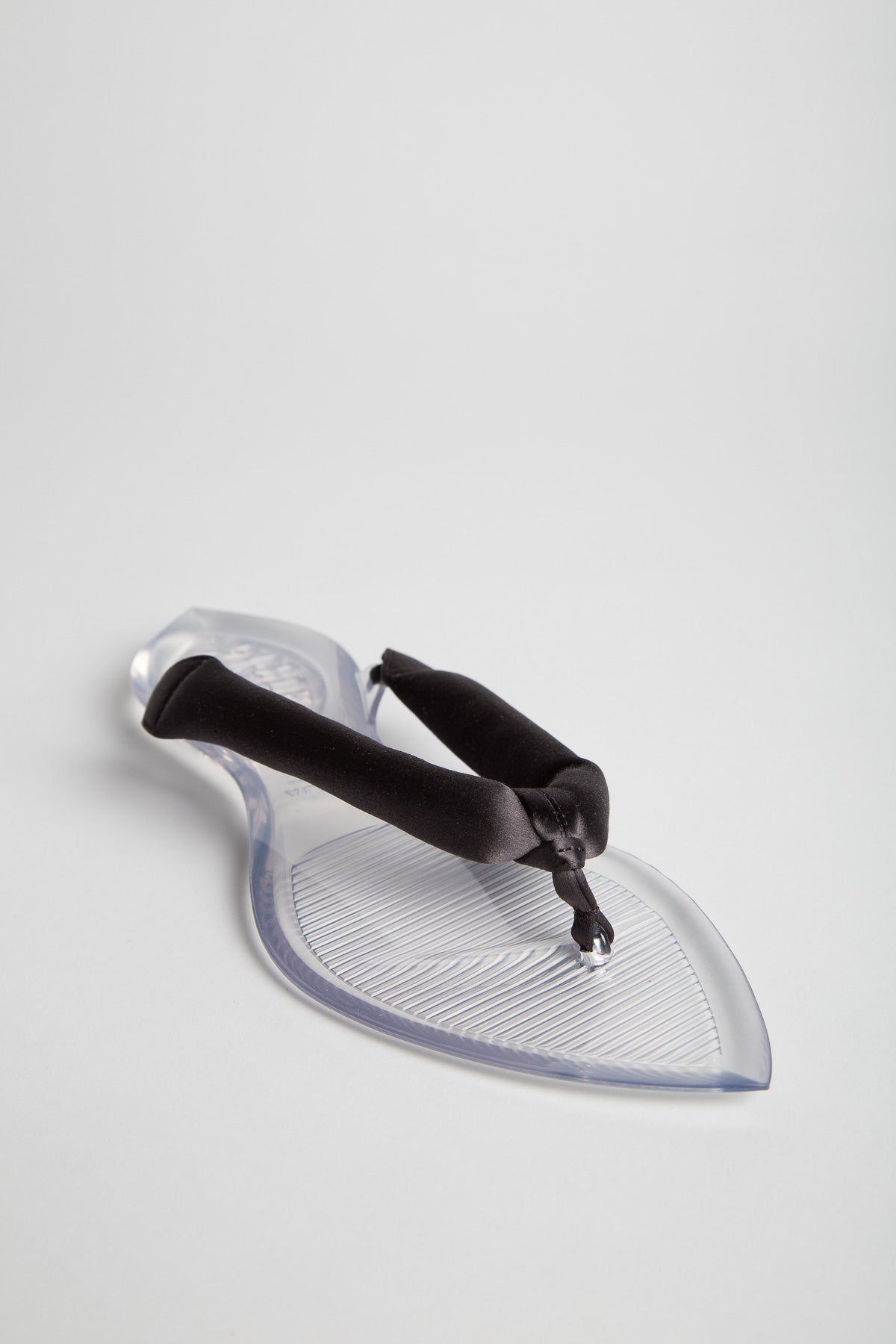 Alaïa | Invisible Thong Mules in Satin