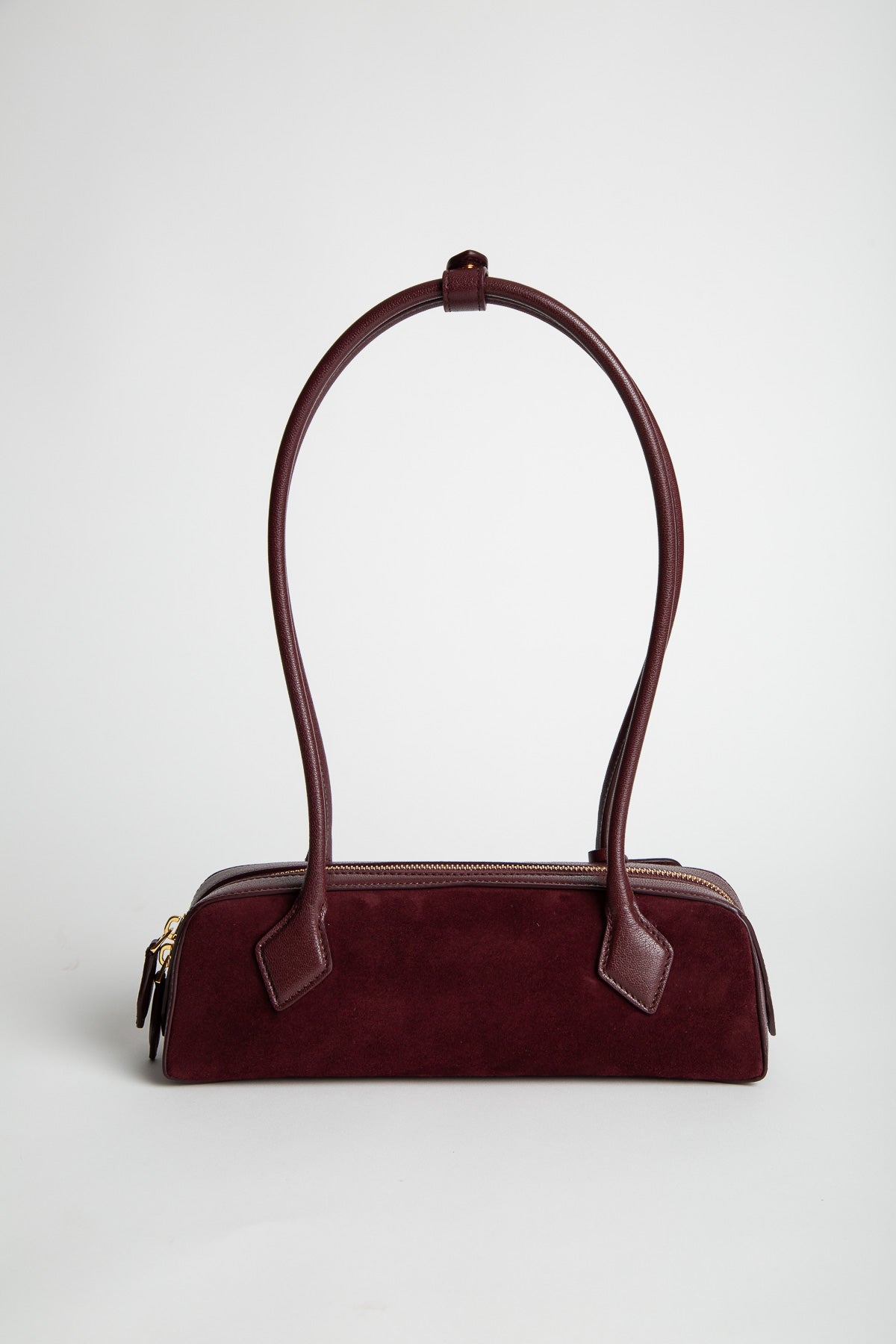 ALAÏA | Le Teckel Small Bi-Material Bag In Leather