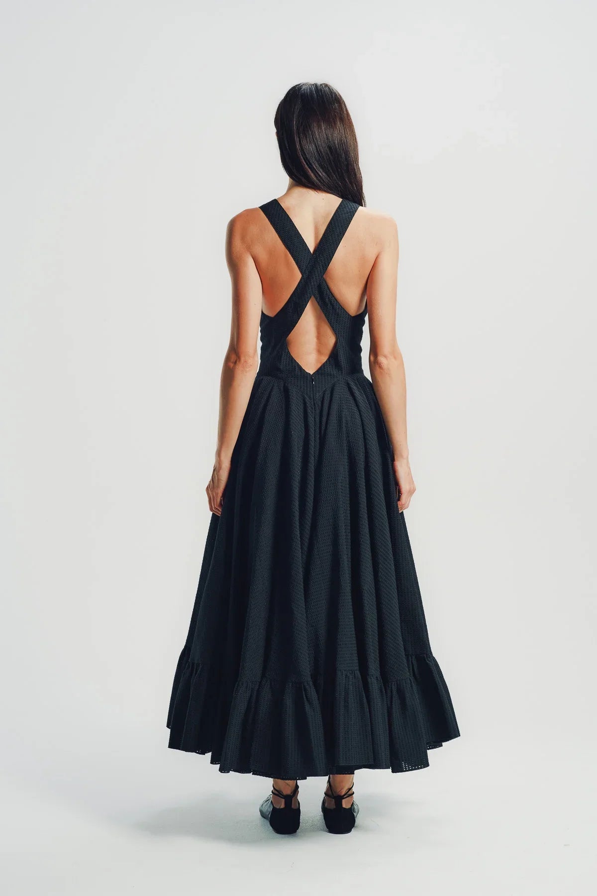 Alaïa | Deesse Openwork Cotton Dress