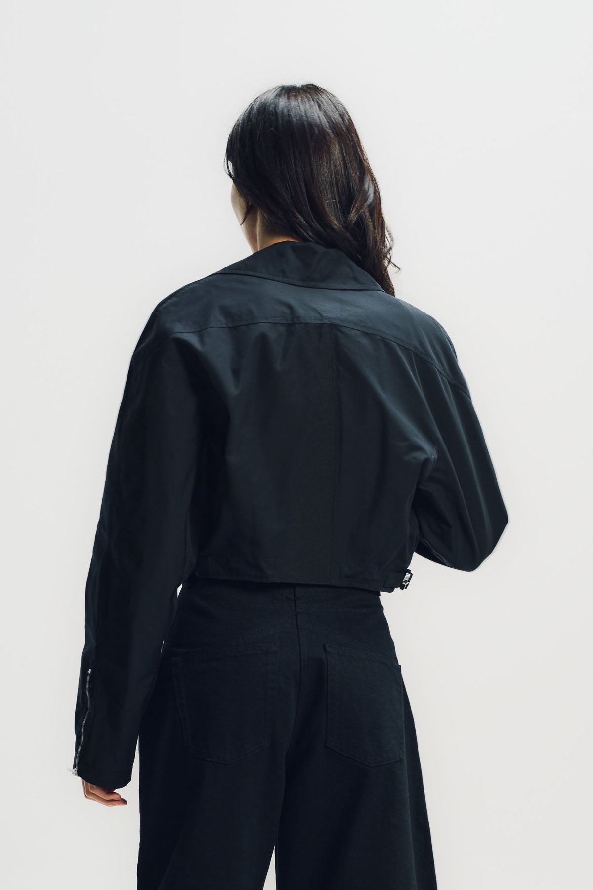 Alaïa | Poplin Biker Jacket