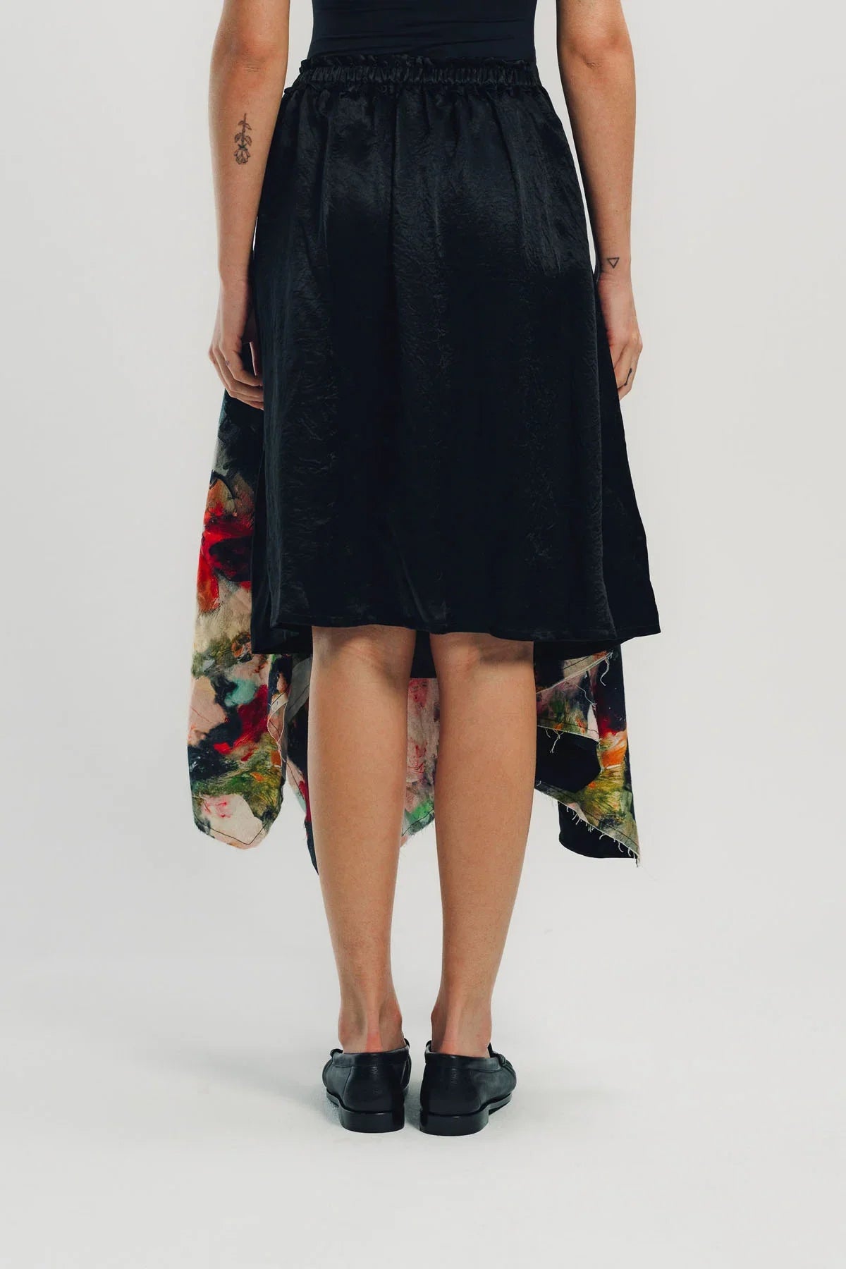 CAROLINE HU | PRINT SLASH SKIRT