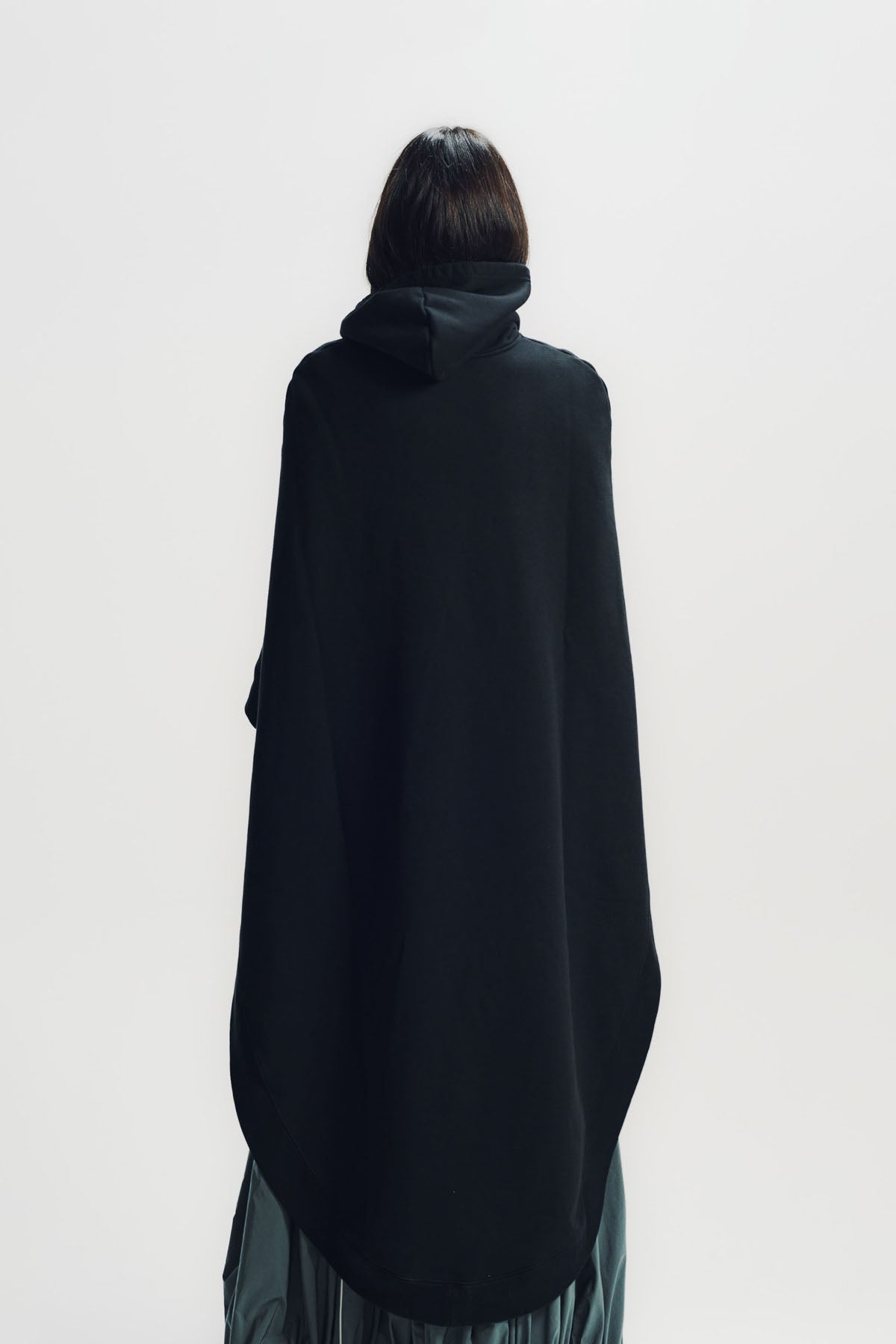 Balenciaga | Oversized Hooded Cape