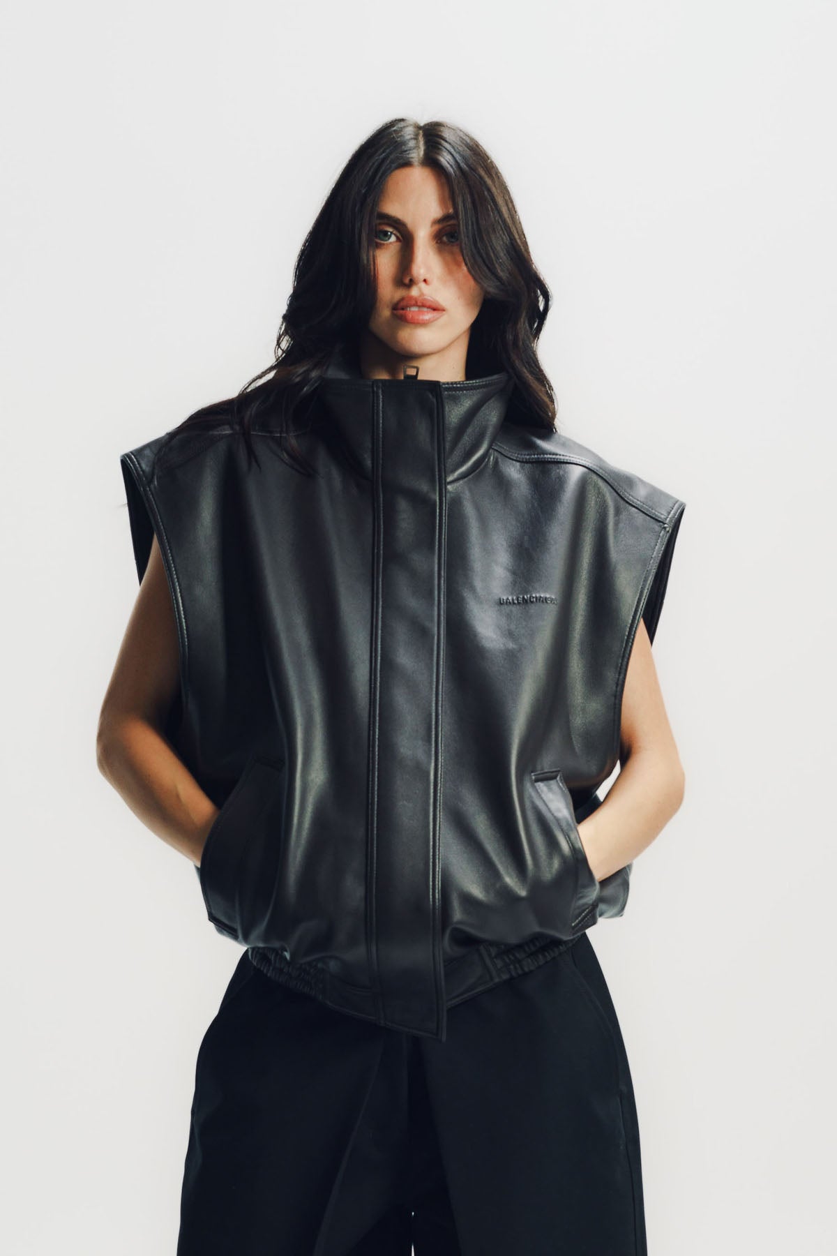 Balenciaga | Sleeveless Blouson