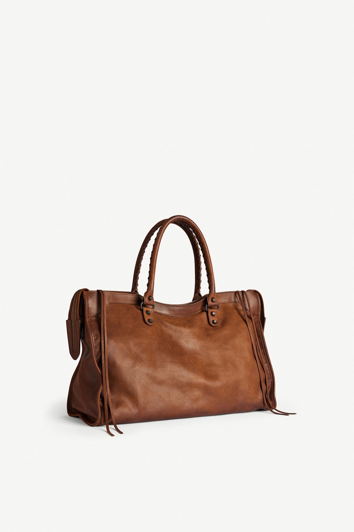 Balenciaga | Men's Le City Bag Large in Caramel