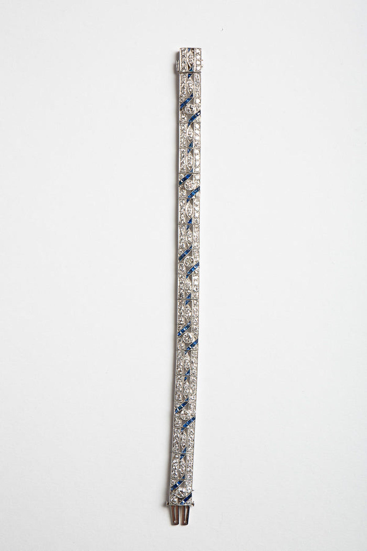 MAXFIELD PRIVATE COLLECTION | 1930'S SAPPHIRE & DIAMOND BRACELET