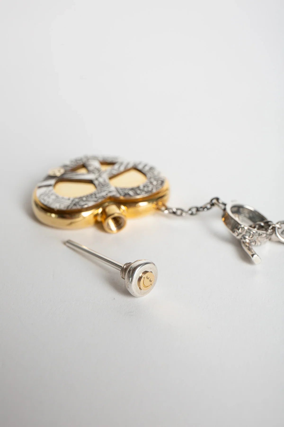 BLIND MAN TOGS | HEART PERFUME BOTTLE NECKLACE