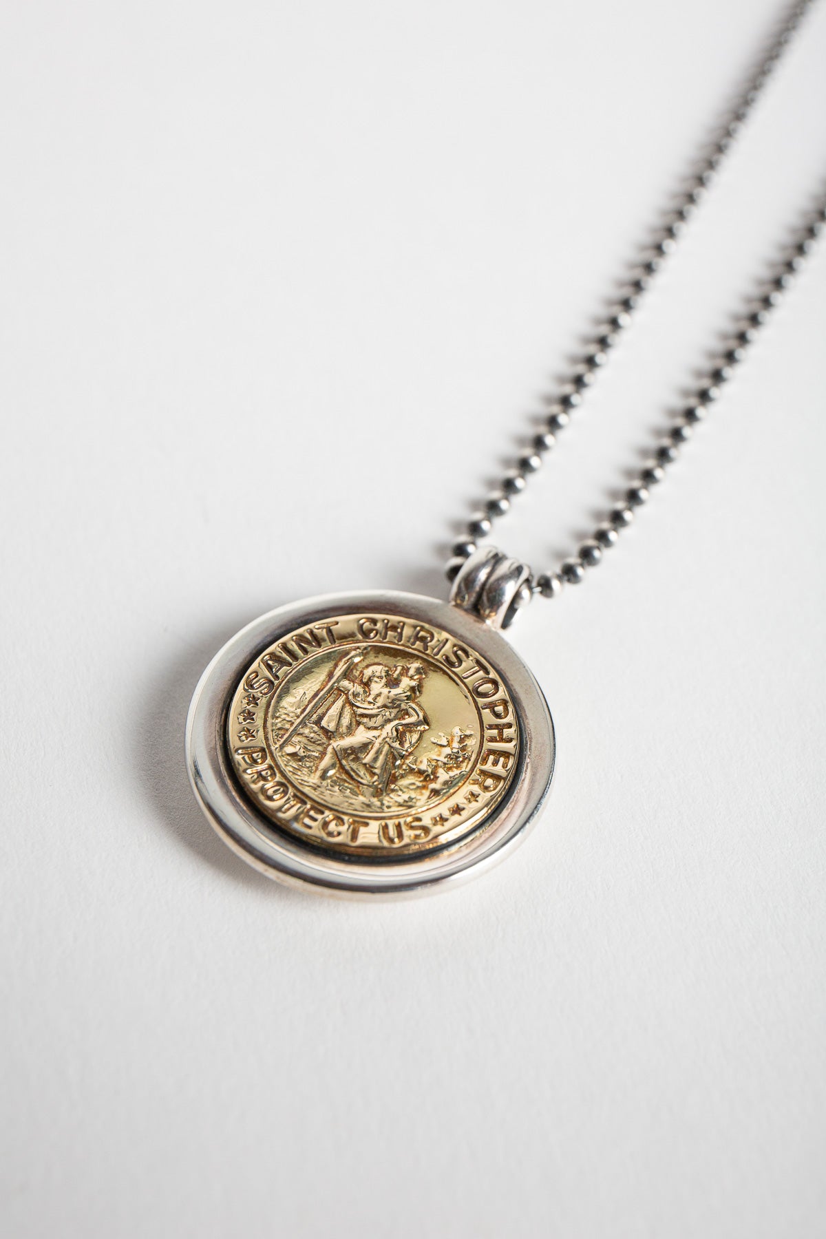 BLIND MAN TOGS | ST. CHRISTOPHER NECKLACE