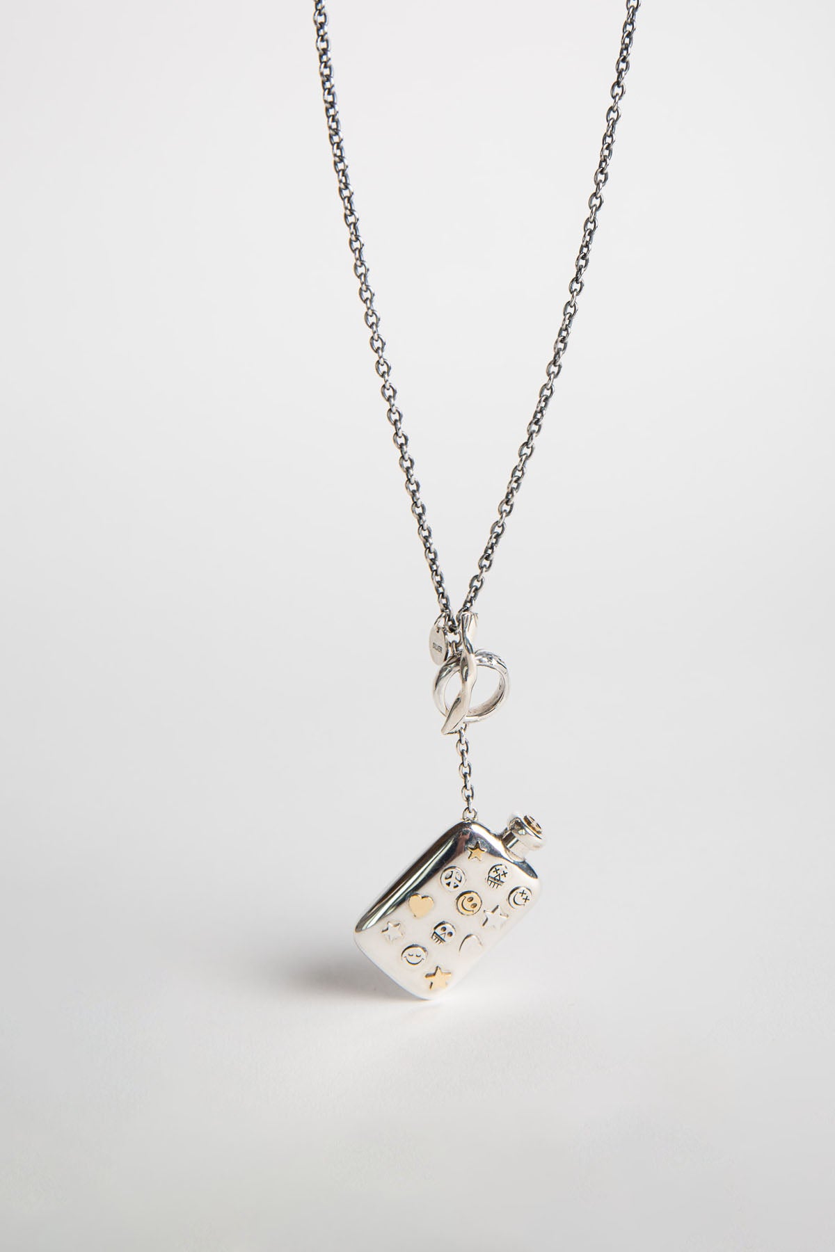 BLIND MAN TOGS | SQUARE PERFUME BOTTLE NECKLACE