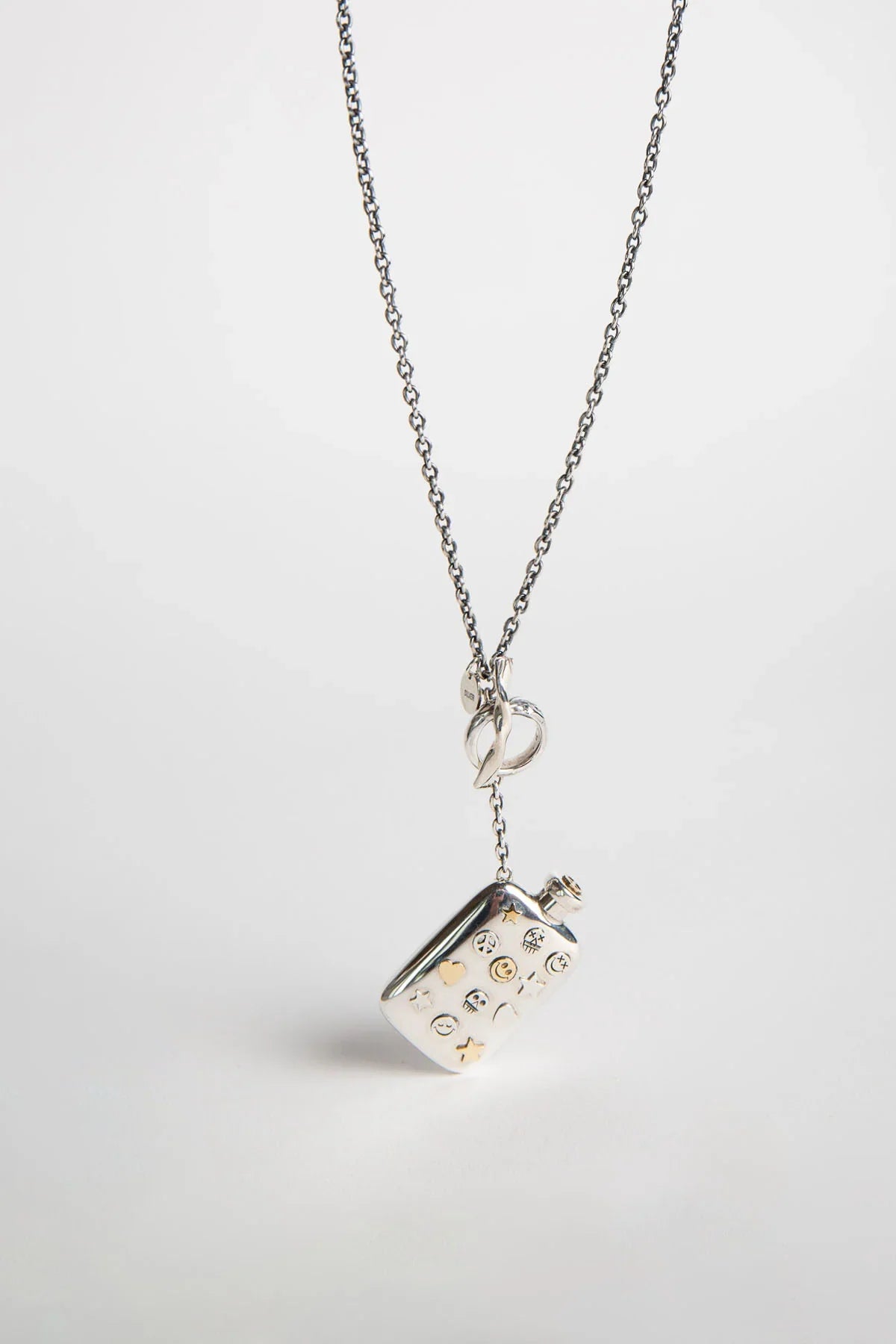 BLIND MAN TOGS | SQUARE PERFUME BOTTLE NECKLACE