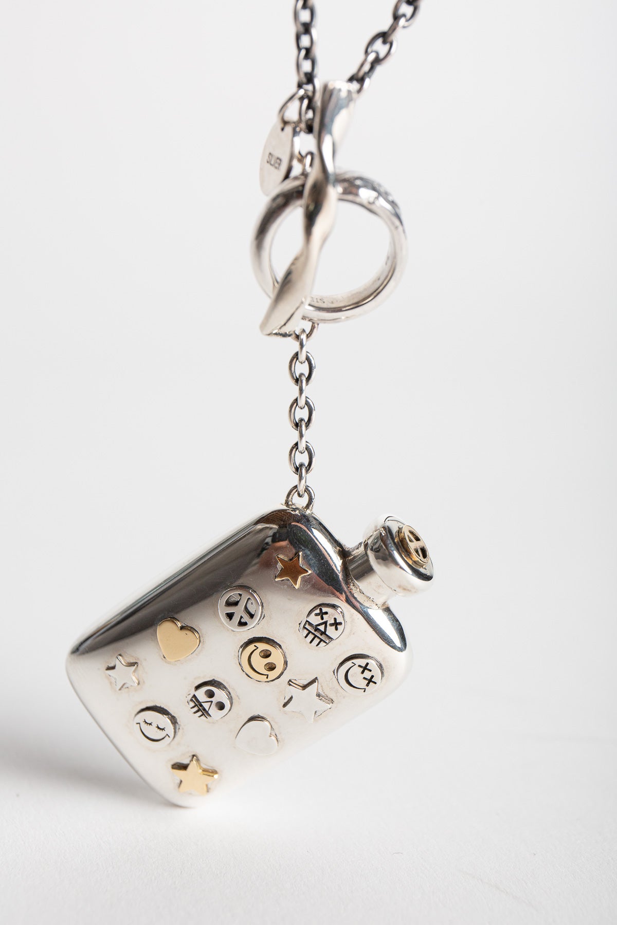 BLIND MAN TOGS | SQUARE PERFUME BOTTLE NECKLACE