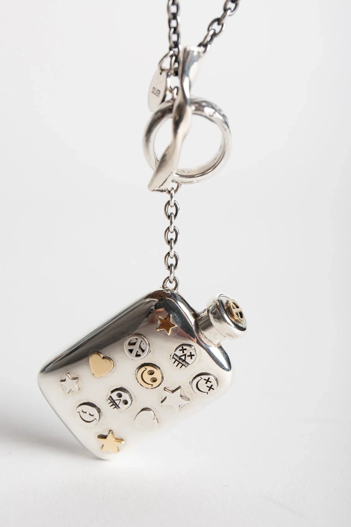 BLIND MAN TOGS | SQUARE PERFUME BOTTLE NECKLACE