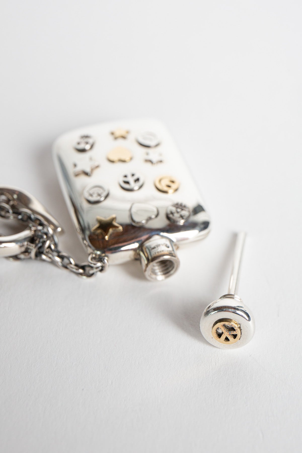 BLIND MAN TOGS | SQUARE PERFUME BOTTLE NECKLACE