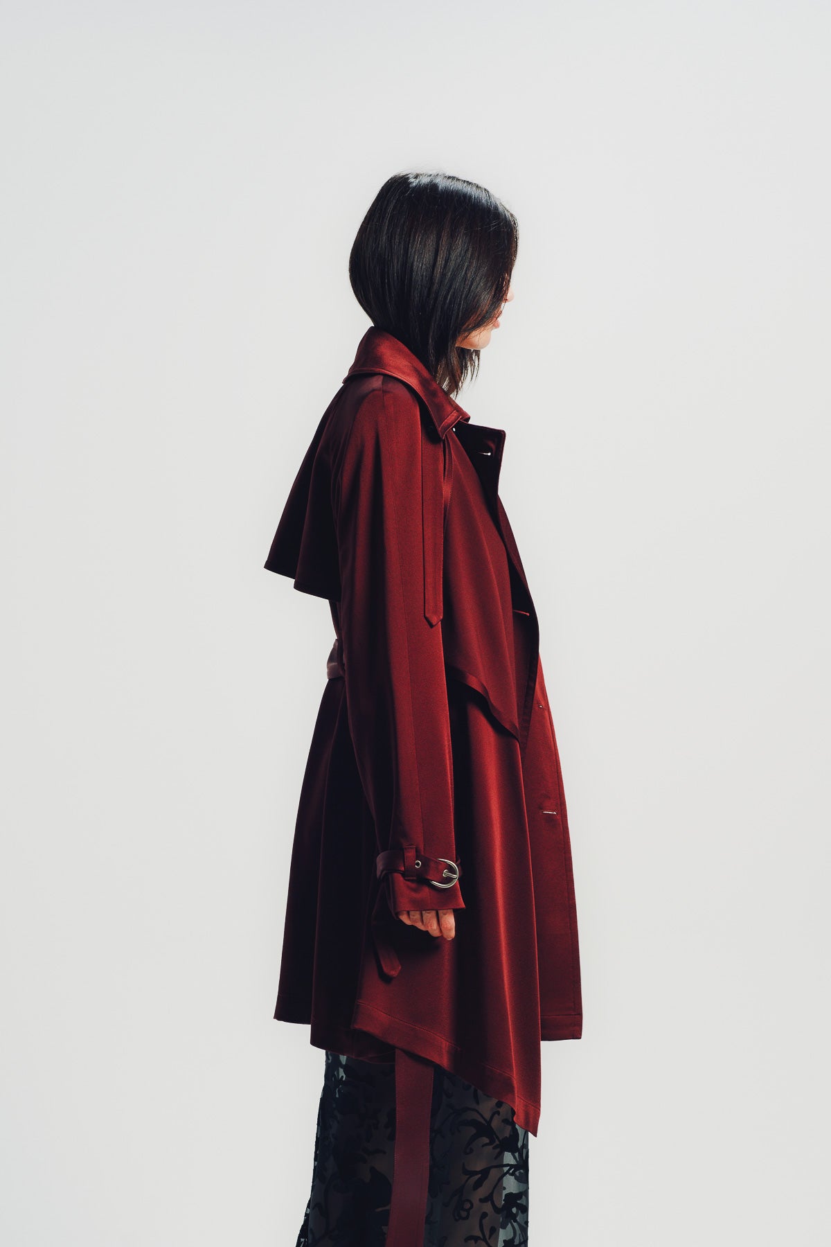 Ann Demeulemeester | Reppa Draped Trench Coat