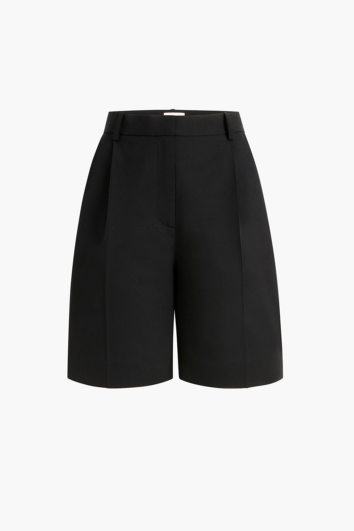 Khaite | Auggie Short in Black Wool
